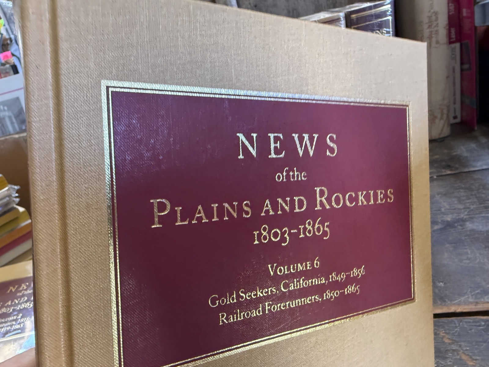 A.H. Clark – News of the Plains and Rockies 1803-1865 – 9 volume complete NEW!!!