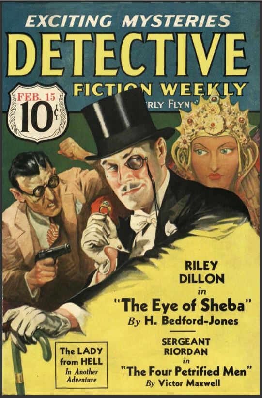 DETECTIVE FICTION WEEKLY 55 Choice Issue Collection On USB Flash Drive