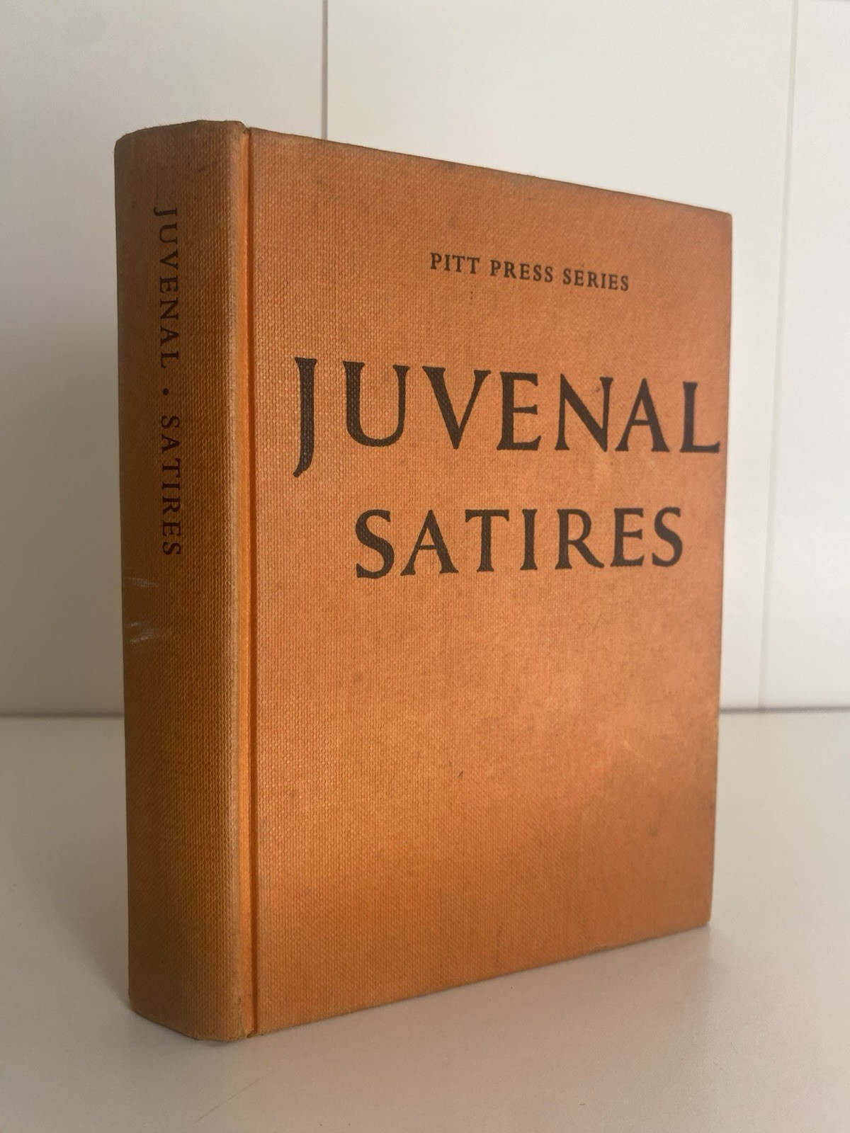 1966 14 Satires of Juvenal Cambridge University Press Vintage Hardcover