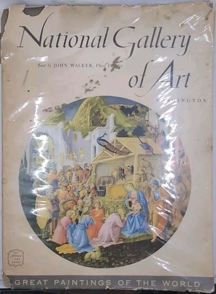 National Gallery of Art Washington DC Book Text John Walker Abrahms + Brochure