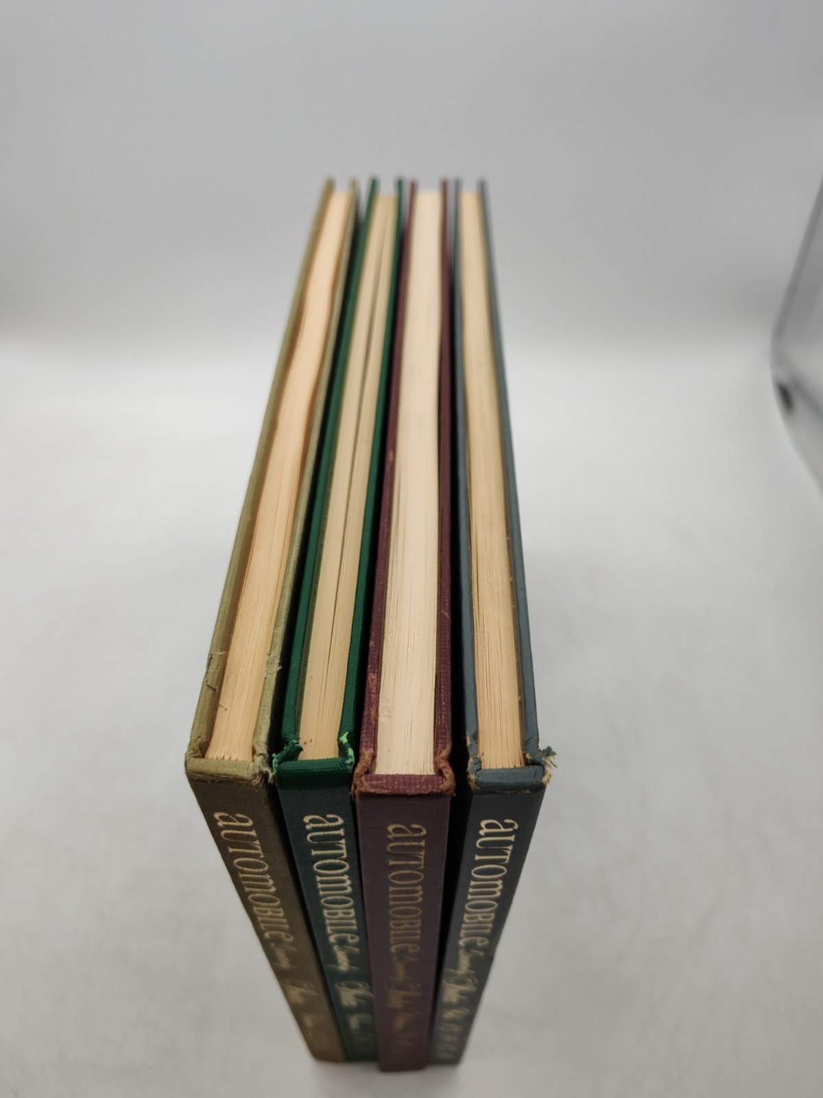 Automobile Quarterly-Cumulative INDEX- Volumes 1-16 (4 Book Lot) VERY NICE