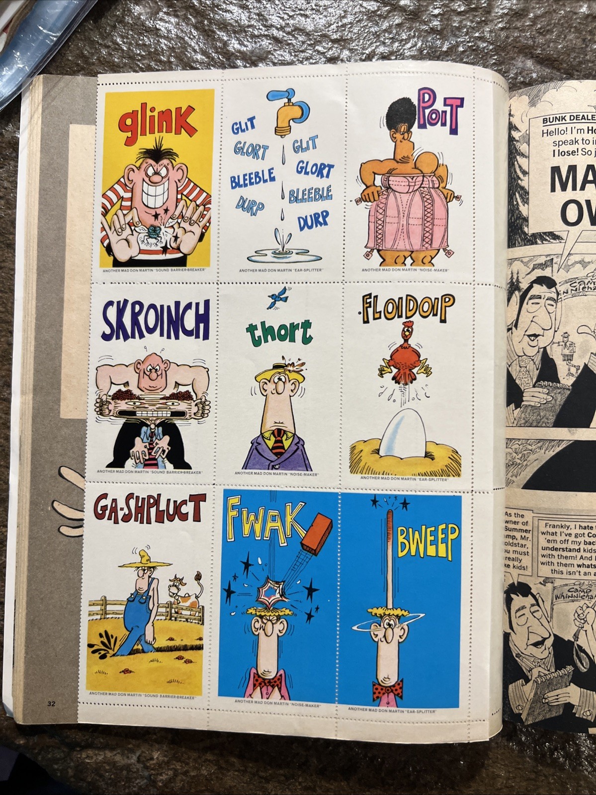 MAD Magazine – 1977 Special Issue Number Twenty Three & Don Martin Stickers
