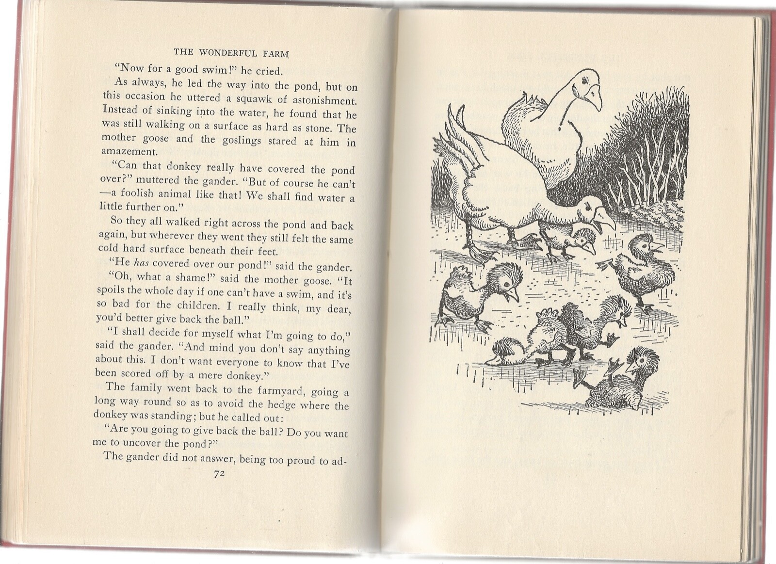 THE WONDERFUL FARM / MARCEL AYME / MAURICE SENDAK / EX-LIBRARY FIRST EDITION HC