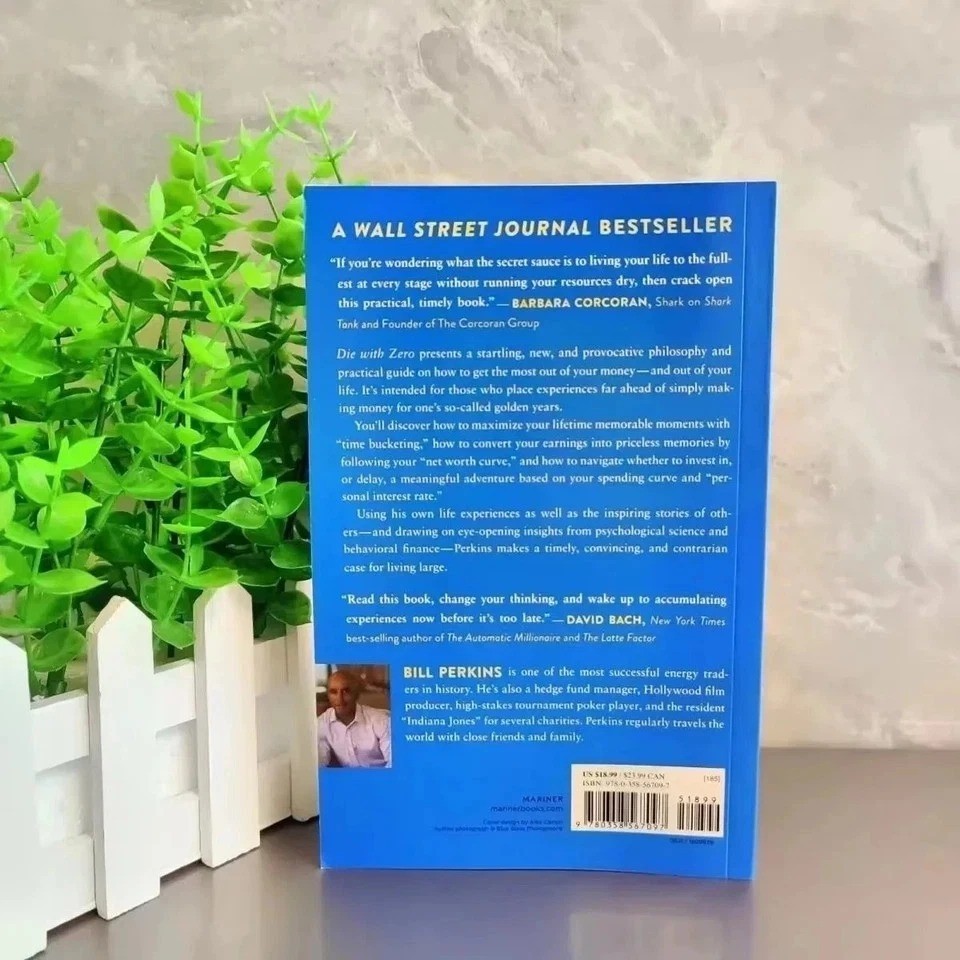 Perfect Book for Gift – Die with Zero, Paperback – No Import fee