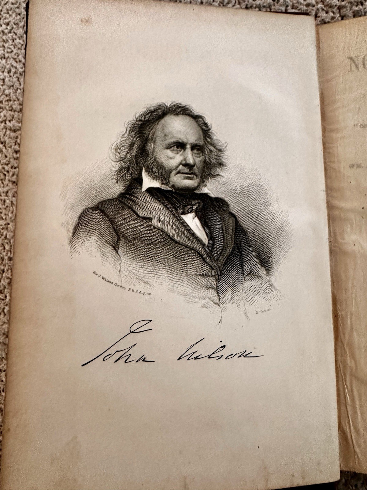 1866- 1867, Revised Ed., 5 Vols (Complete), Noctes Ambrosianae, John Wilson