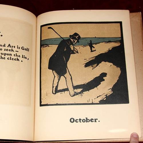 EXRARE 1898 LITHOGRAPHS WILLIAM NICHOLSON BOXING GOLF CRICKET FISHING ARCHERY ++