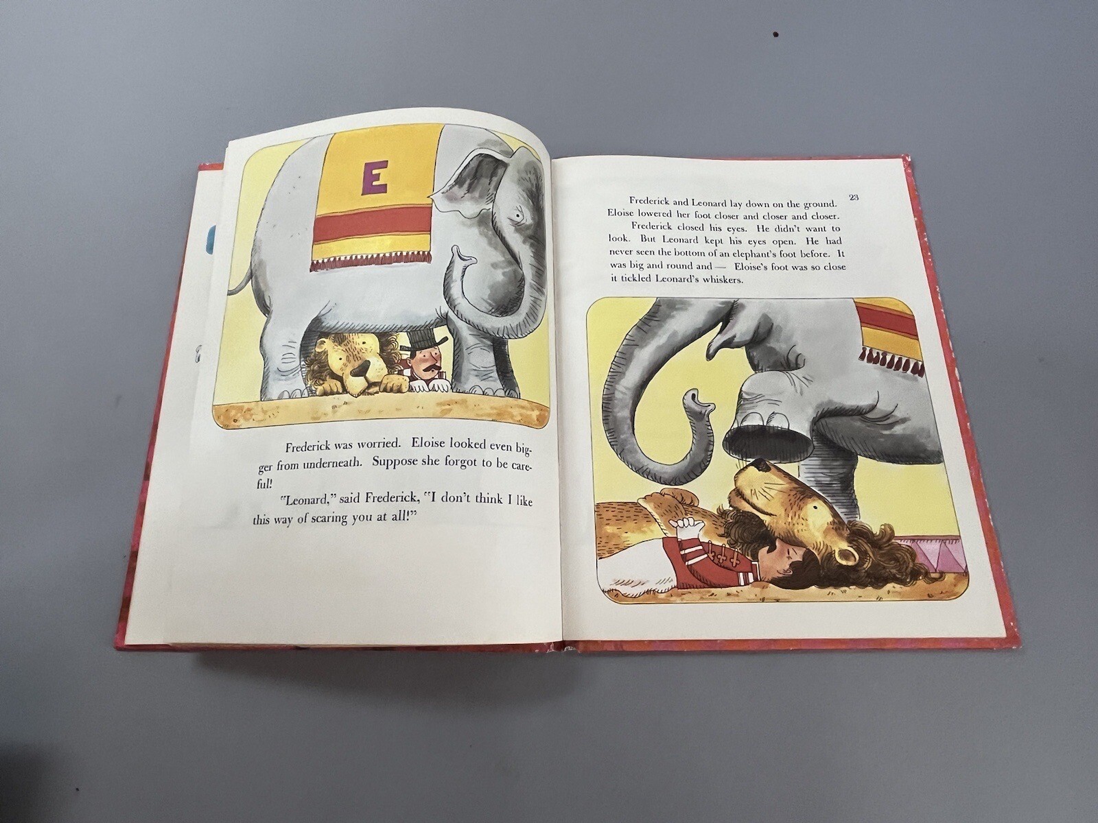 How to Scare a Lion Vintage Children’s Book 1965