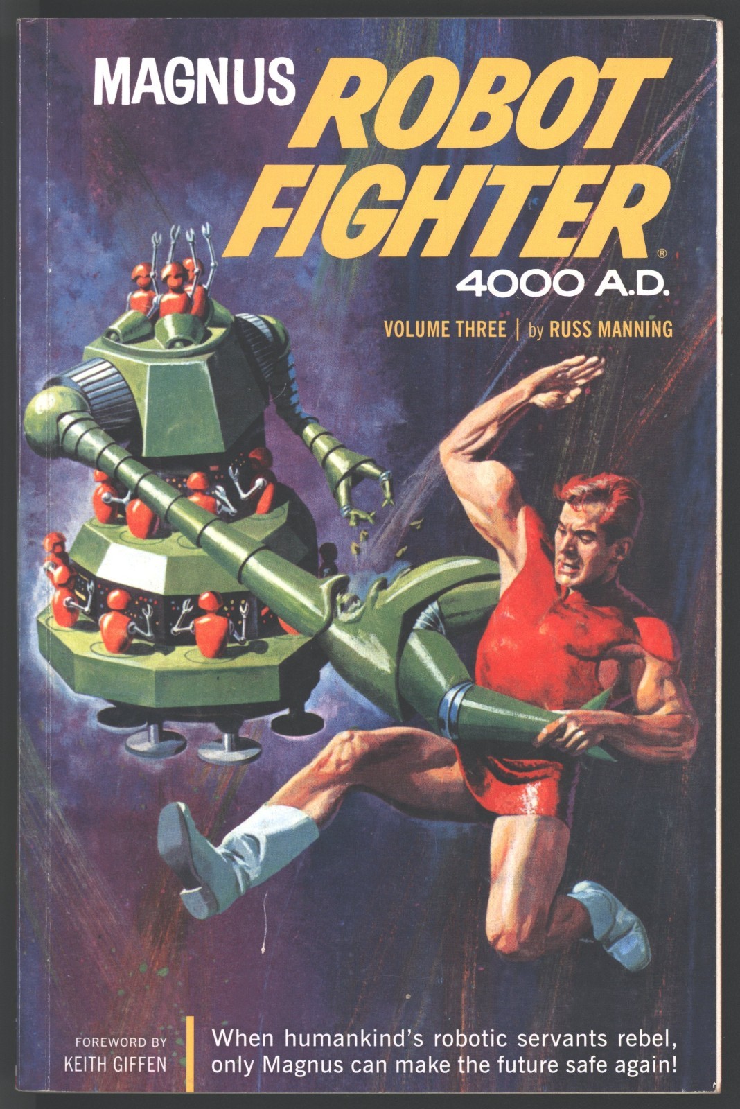 MAGNUS, ROBOT FIGHTER ARCHIVES 4000 A.D. VOLUME 3 BY Russ Manning Dark Horse tpb
