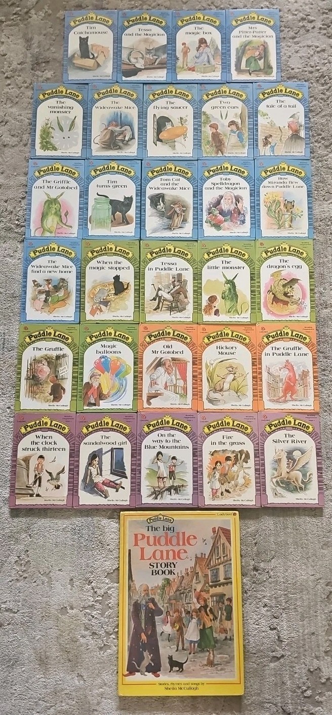 30 LADYBIRD PUDDLE LANE BOOKS Stage 1 To 4 Inc Big Story Bk 1st Editions G