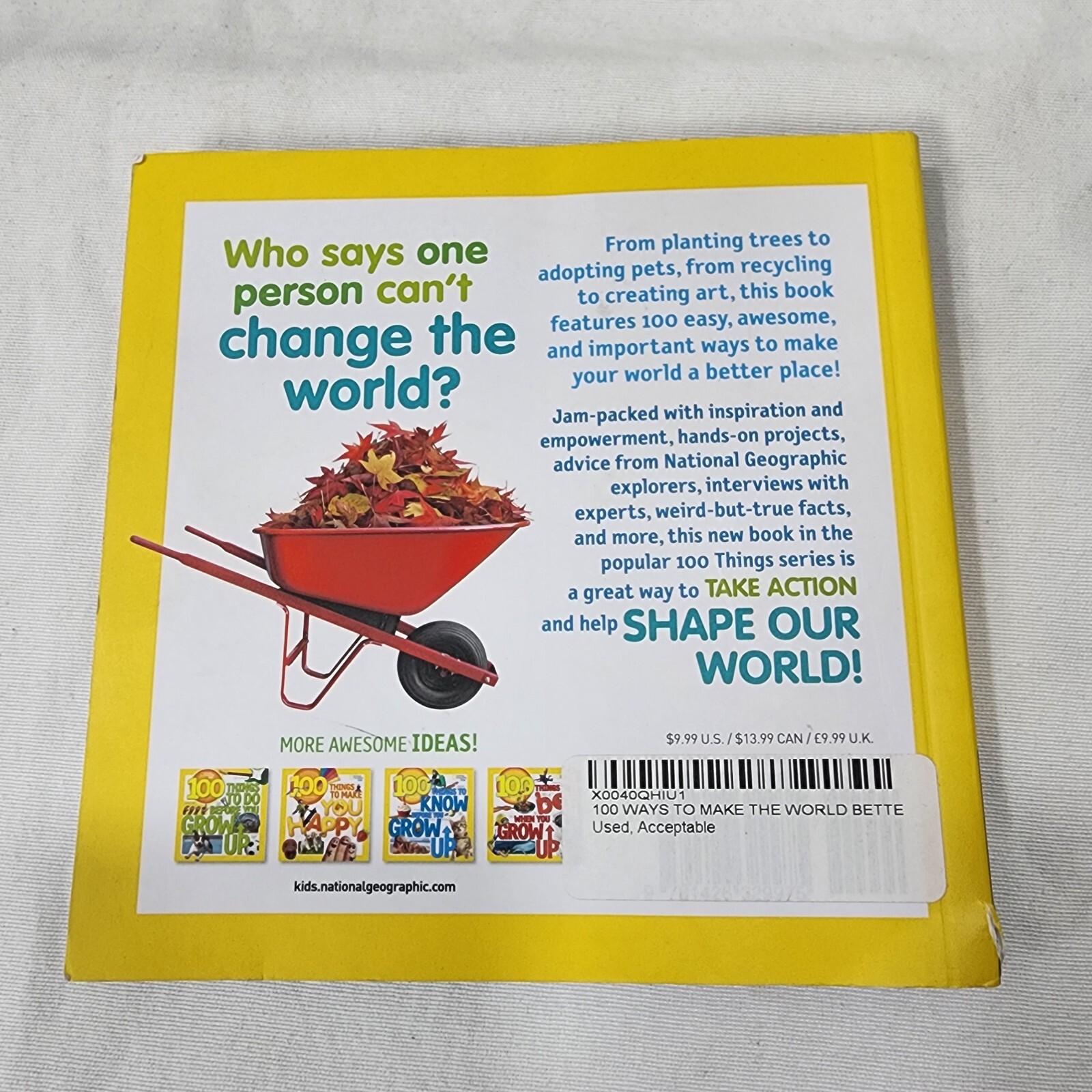 100 Ways to Make the World Better! by Lisa M. Gerry – Paperback