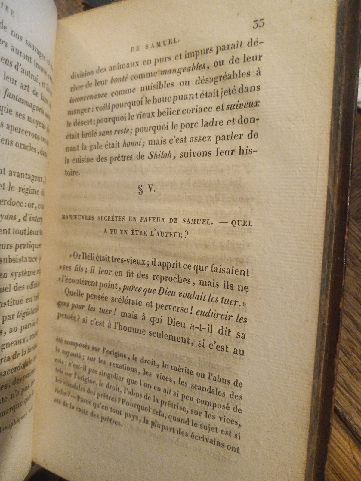 1822 HISTORY BOOK IN FRENCH SIGNED BY MARIO PEDRO ARATA! – HISTOIRE DE SAMUEL