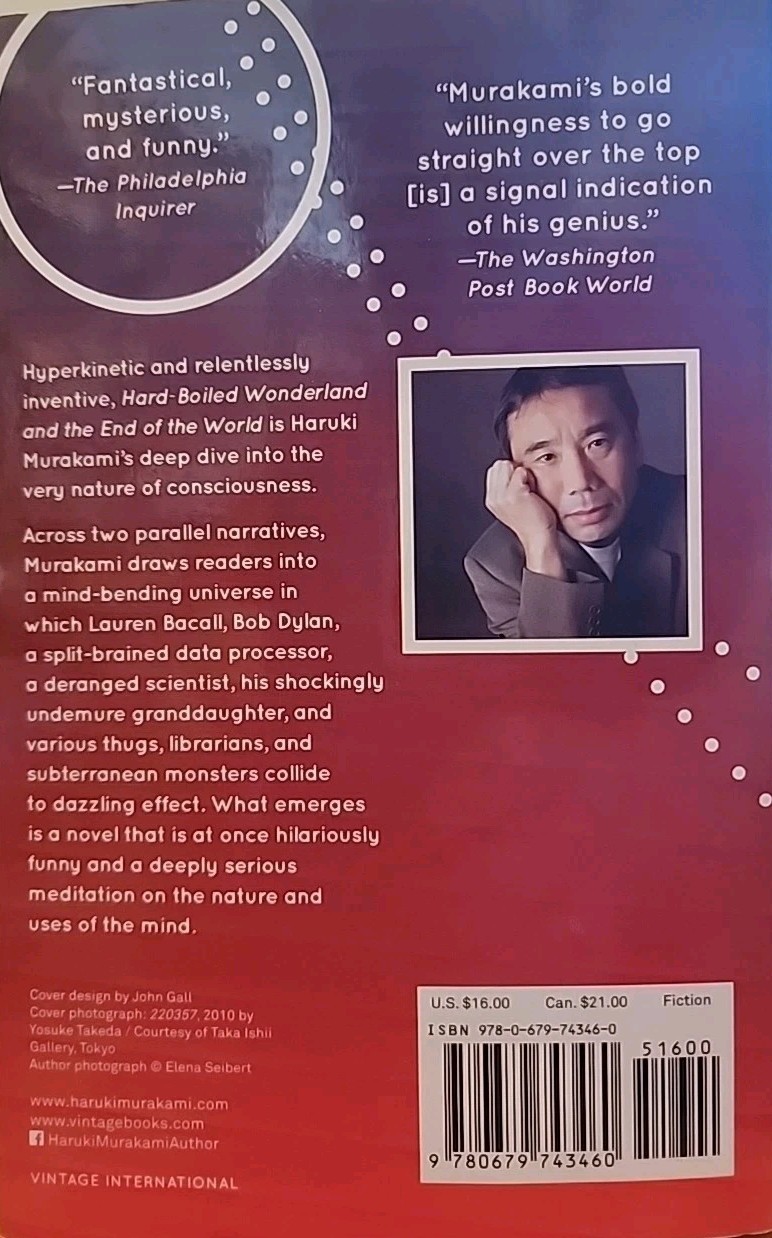 Hard-Boiled Wonderland and the End of the World by Haruki Murakami (1993,Tr Pbk)