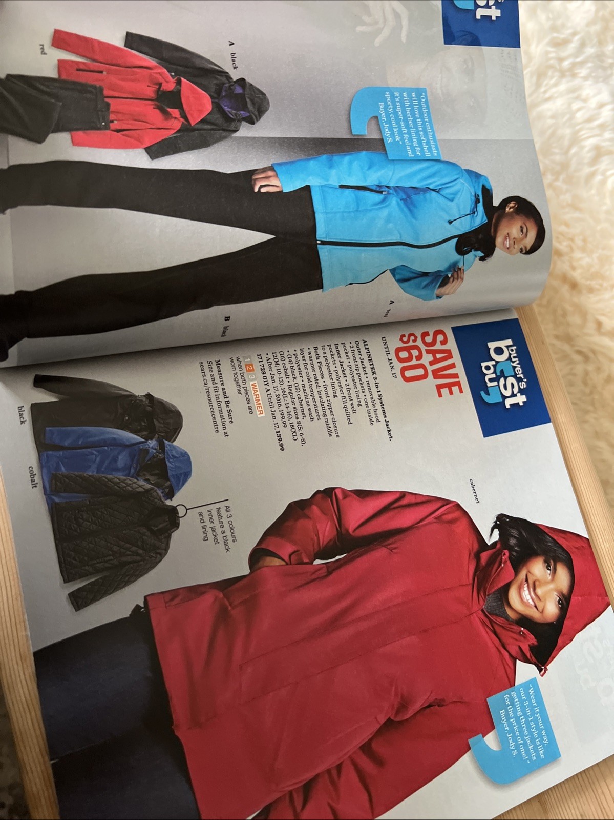 Vintage Sears 2015 Buyer’s Best Buy Sale Catalog Fashion Electronics Clothing