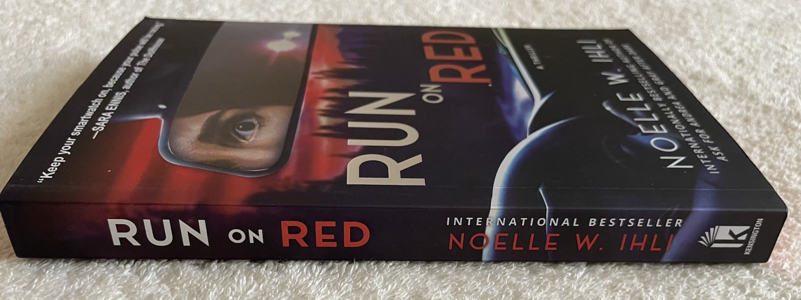 Run on Red by Noelle W. Ihli. Paperback. (Stenciled Edges)