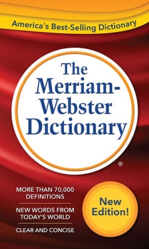 The Merriam-Webster Dictionary New Edition 2016, NEW