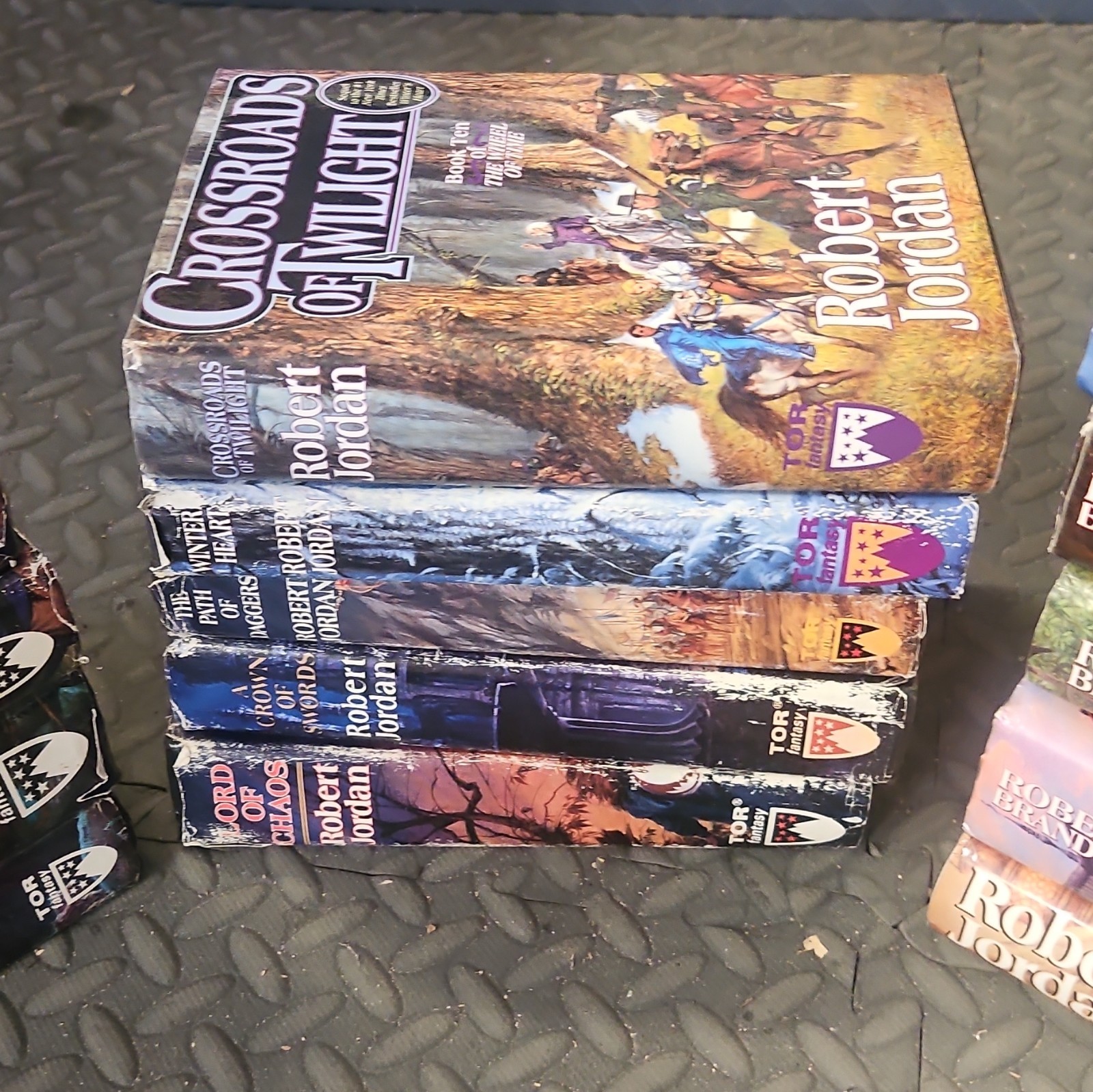 Robert Jordan/Brandon Sanderson Wheel of Time Hardcover Lot Tor DJ