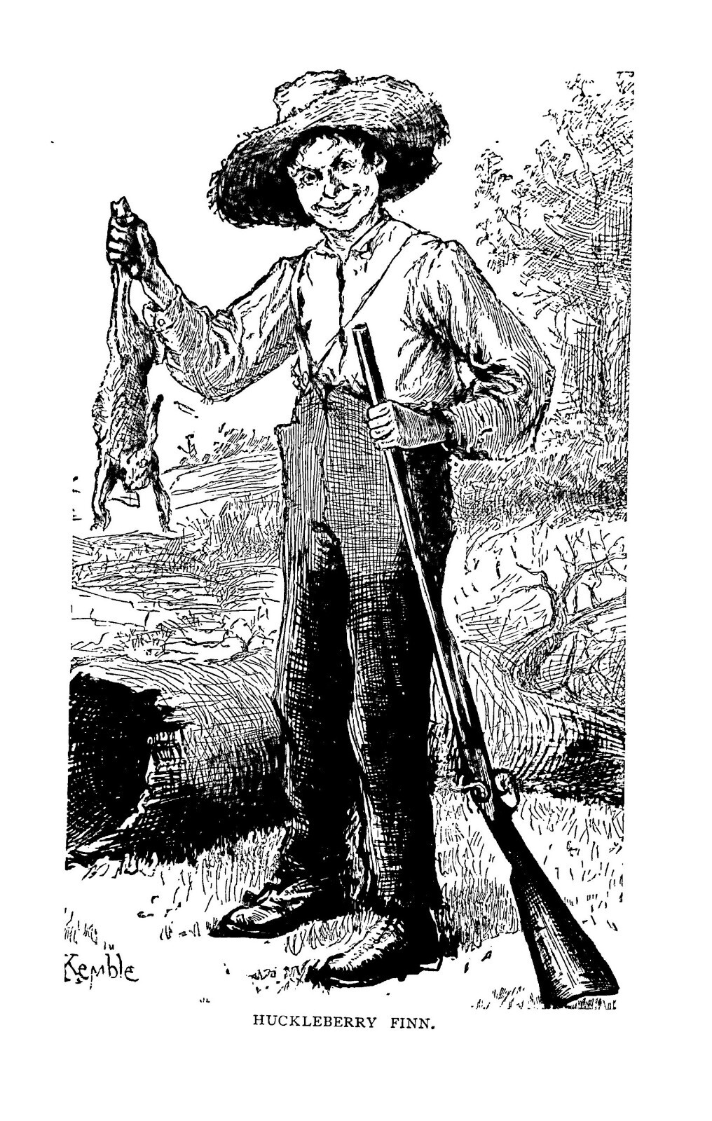 1891 Adventures of Huckleberry Finn 314 Pages