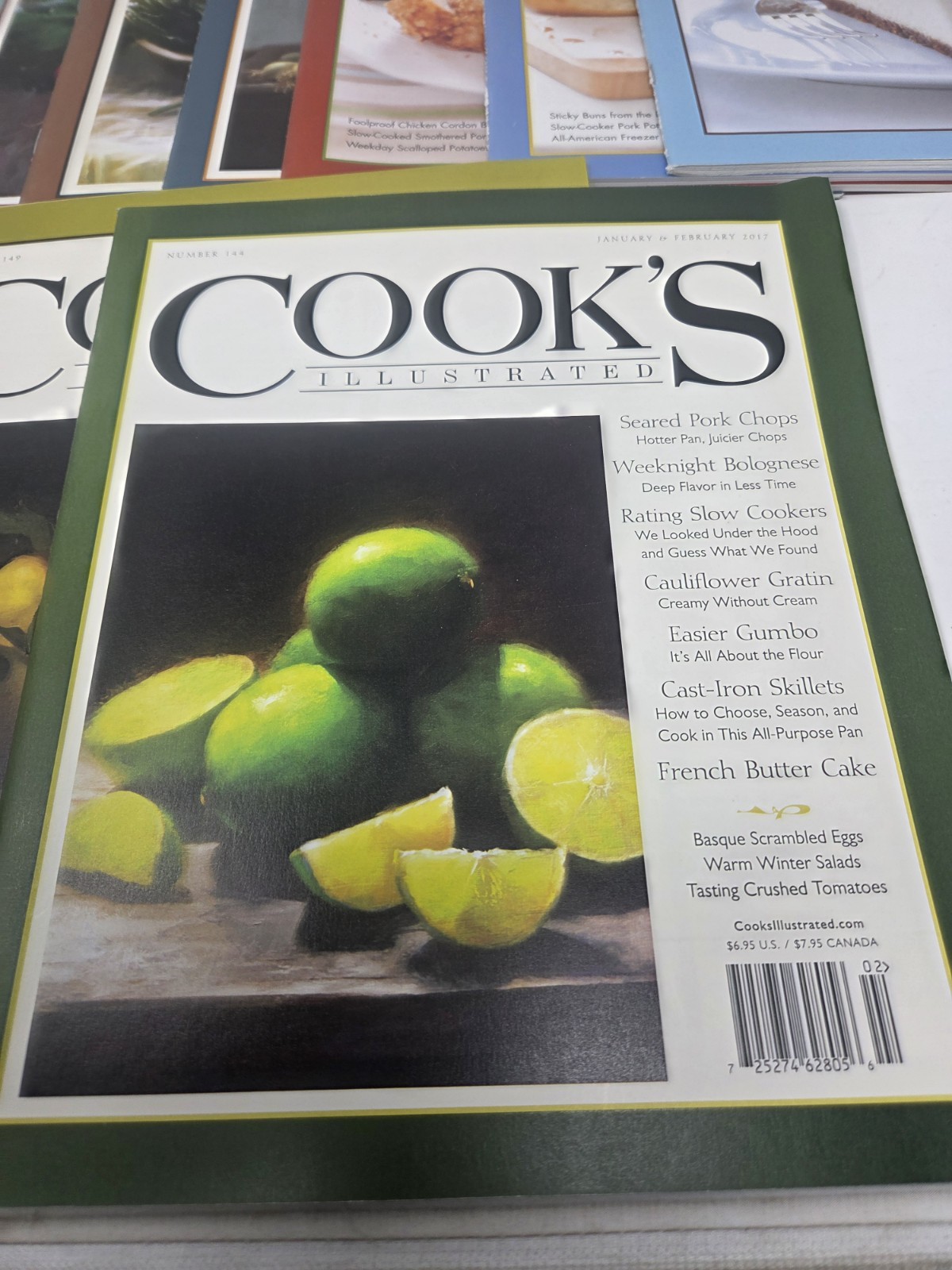 Cook’s Illustrated Magazine Lot of 20 Cooking Recipes -Lot G