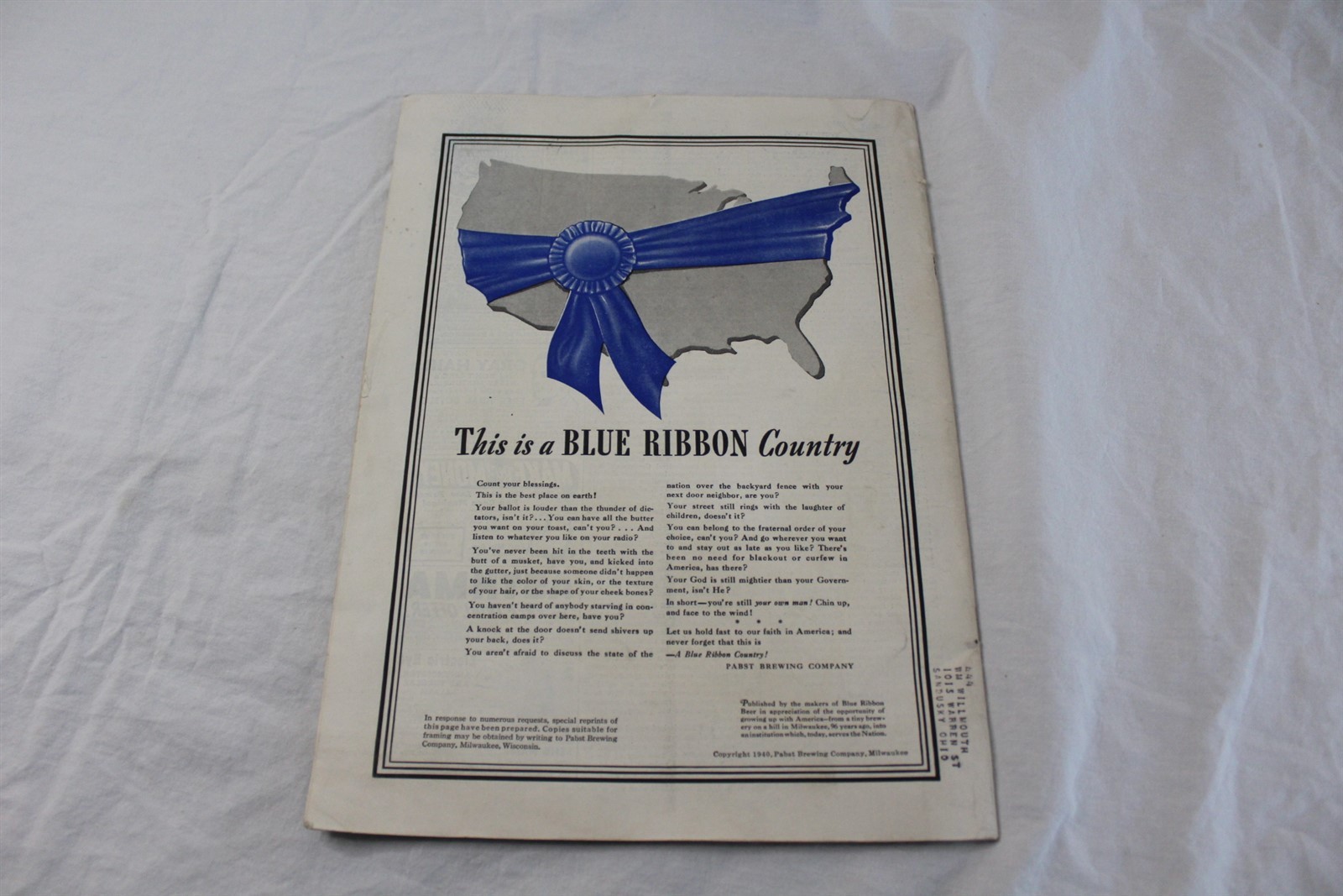 Vintage The Eagle Magazine 39 Pages July 1940 Lots of Ad Pages