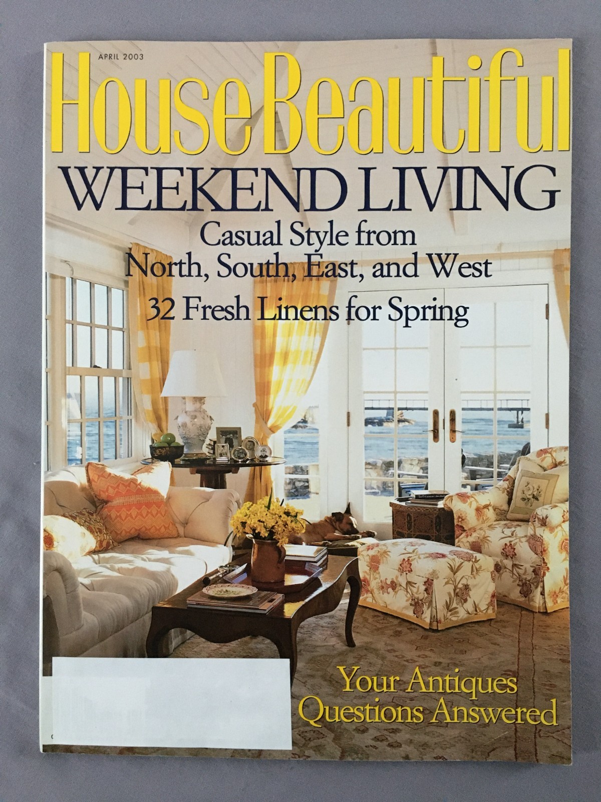 8 Magazine Lot Elle Decor-2022 House Beautiful-2003 & 2022 Veranda-2004
