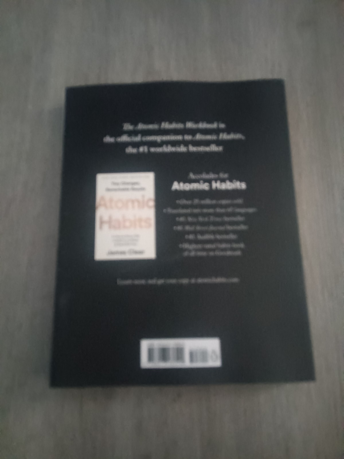 The Atomic Habits Workbook (Paperback) by James Clear