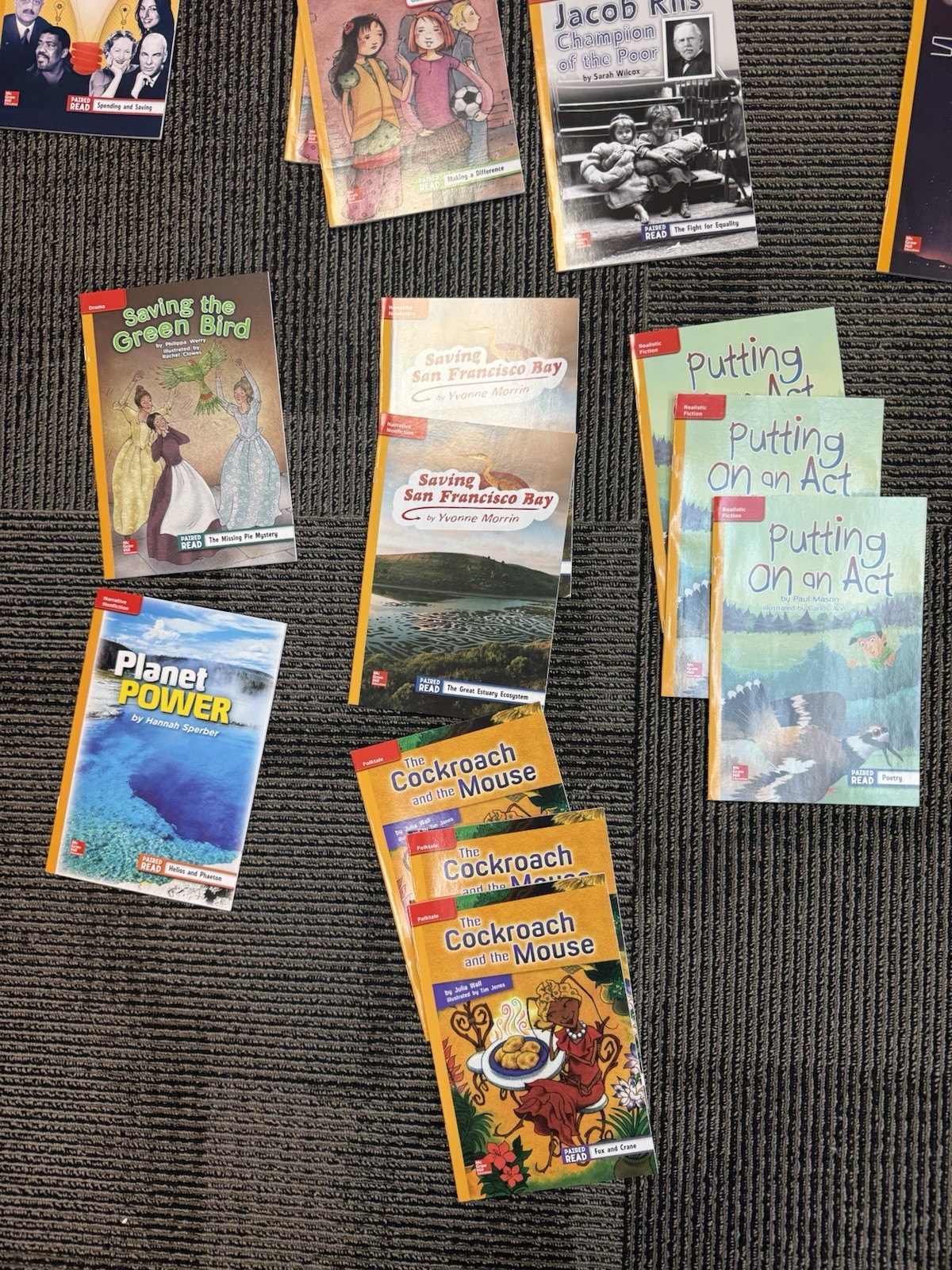45 McGraw Hill Grade 4 Leveled Readers Classroom Book Lot Paired Read Homeschool
