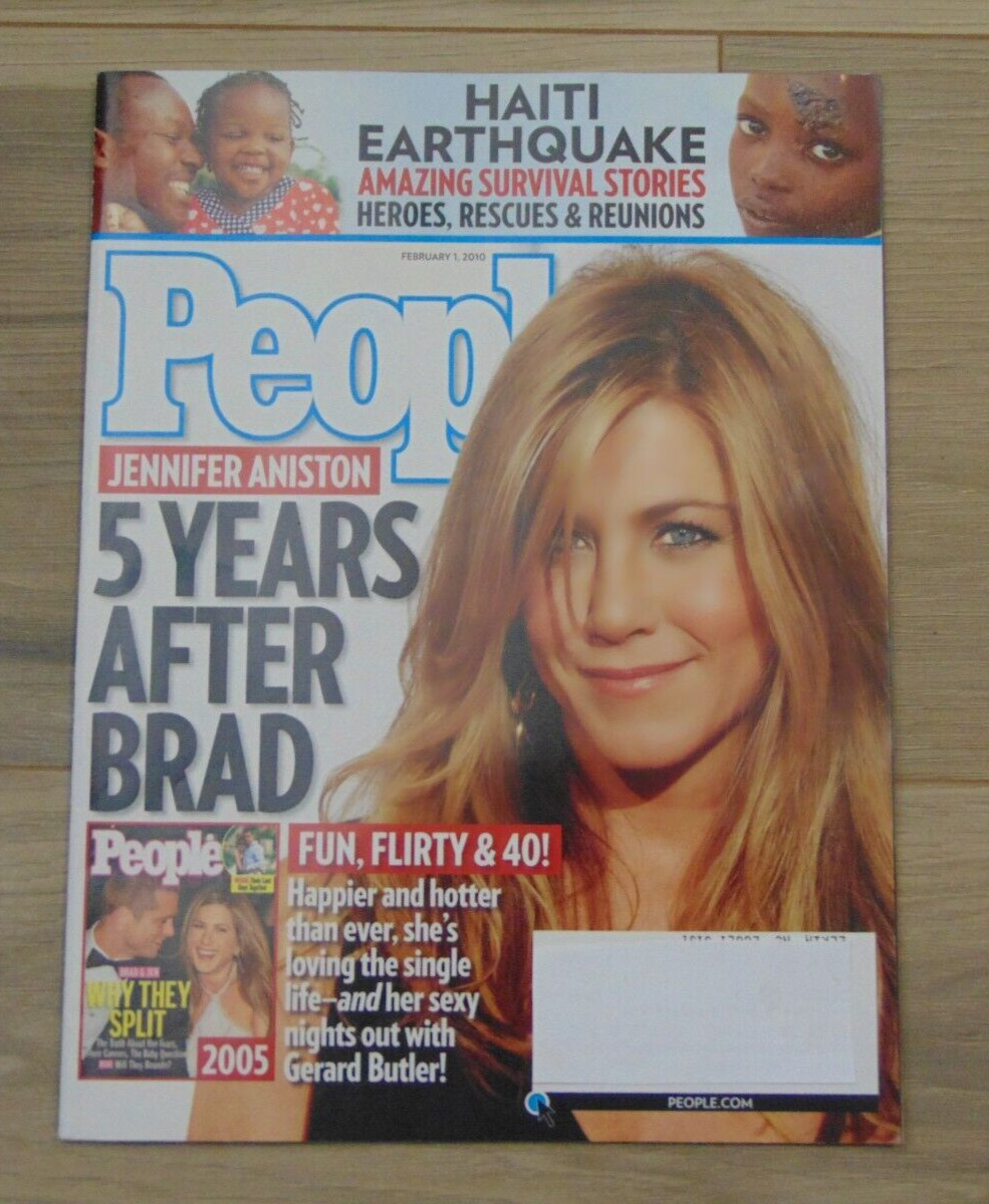 PEOPLE MAGAZINE-FEBRUARY 1, 2010-JENNIFER ANISTON-102 PAGES