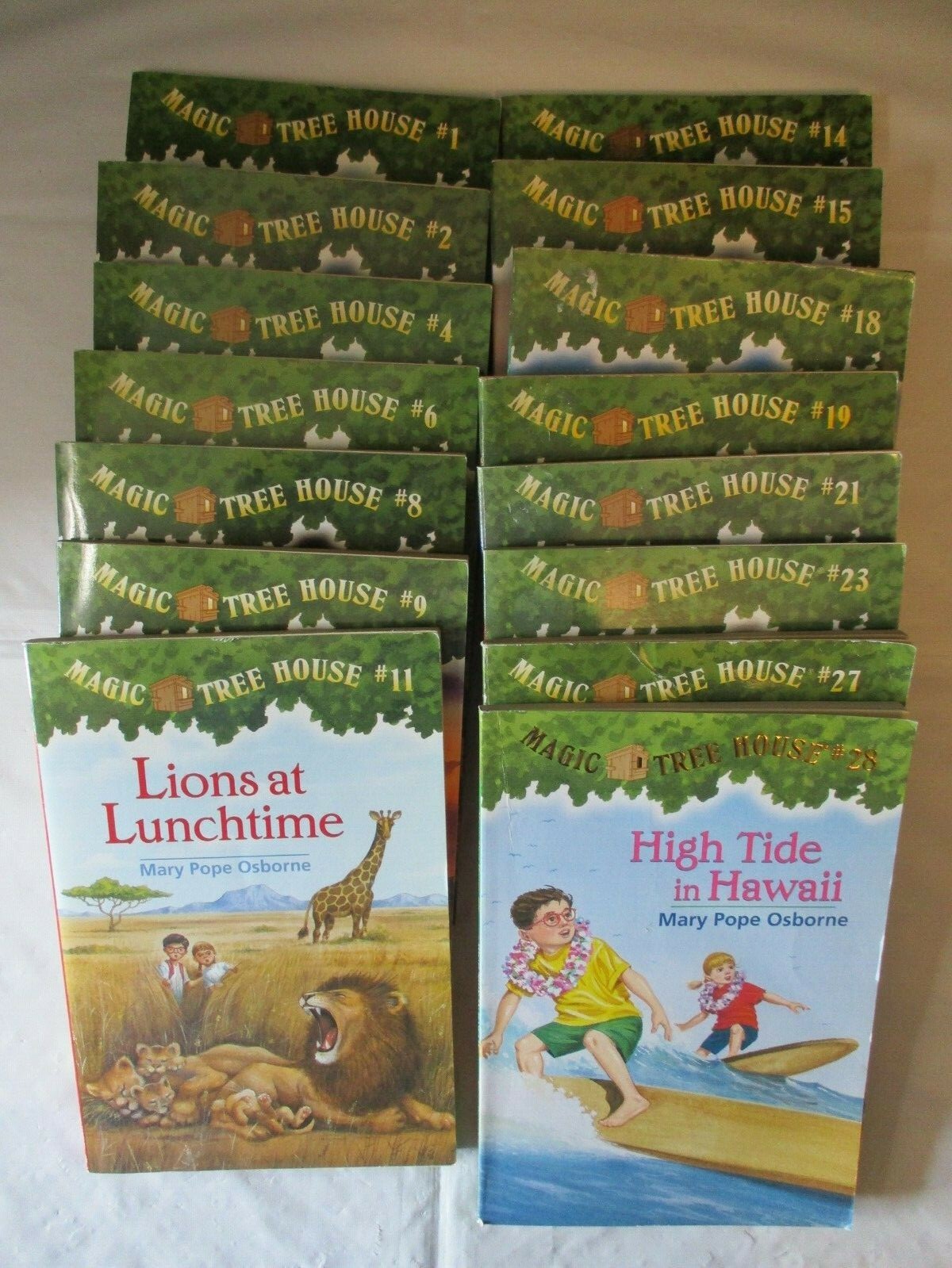 Lot 15 Magic Tree House Books Paperback Mary Pope Osborne
