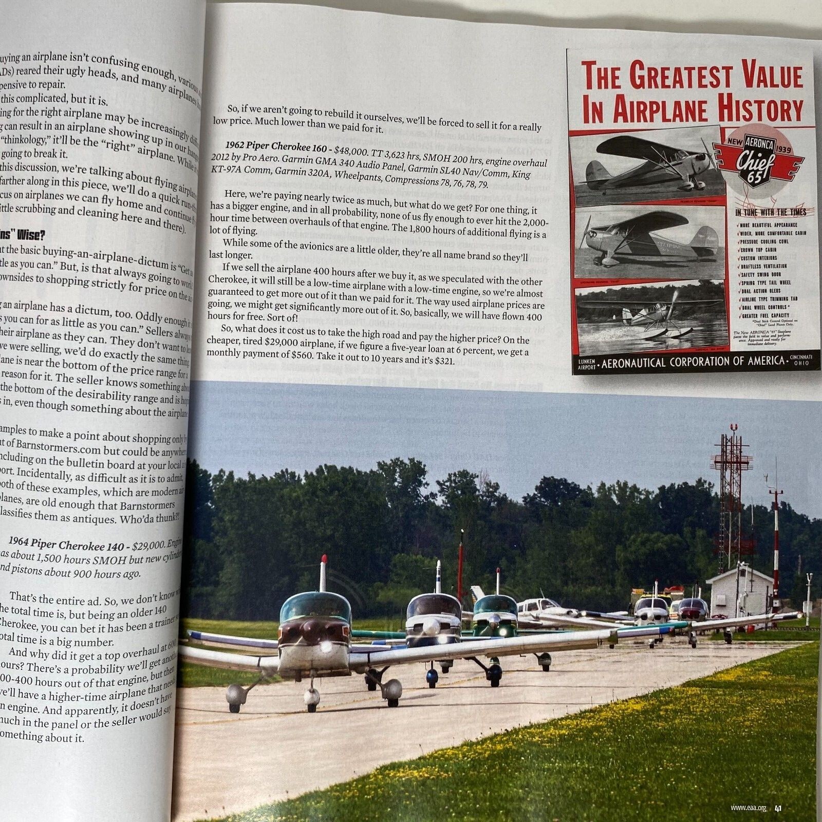 EAA Sport Aviation Magazine 2023,2022,2021,2020,2019 The Spirit of Aviation