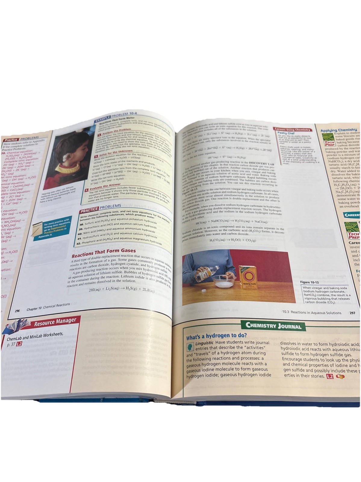 Glencoe Chemistry: Matter and Change Teacher Wraparound Edition HC Good Shape*