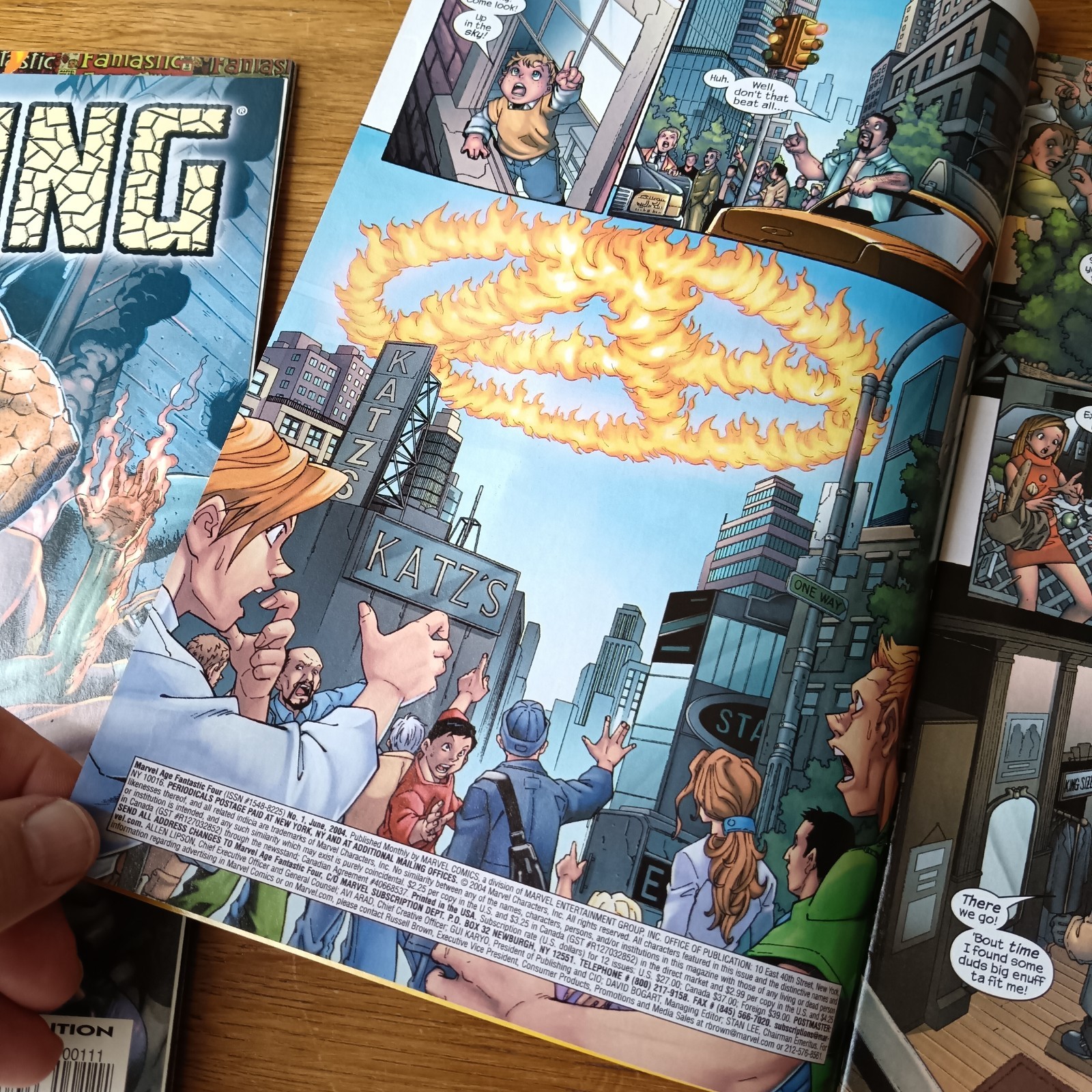 Fantastic Four #1 2004 – The Thing #1 2003 & Fantastic Four The Legend Marvel