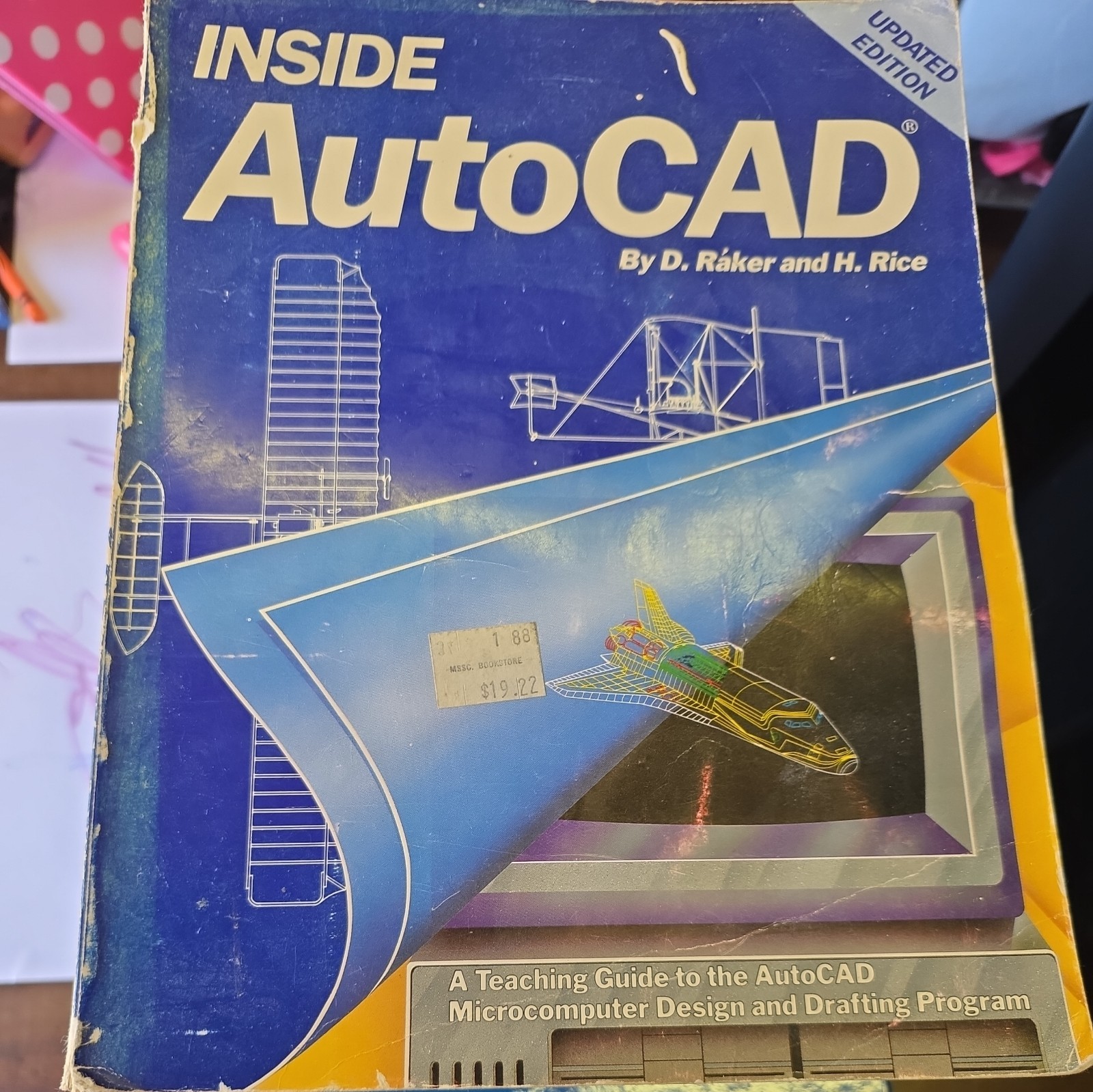 INSIDE AUTOCAD , RAKER AND RICE Book Used