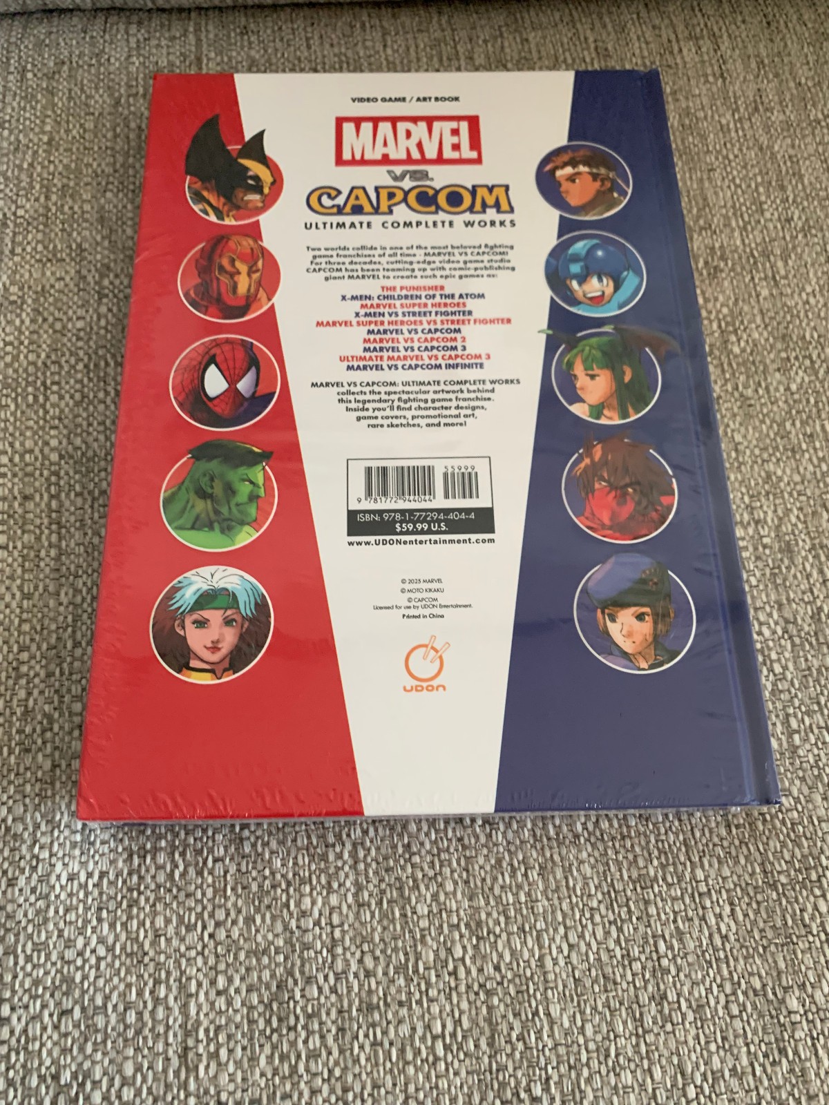 Marvel VS Capcom Ultimate Complete Works Hardcover 2025 New Sealed