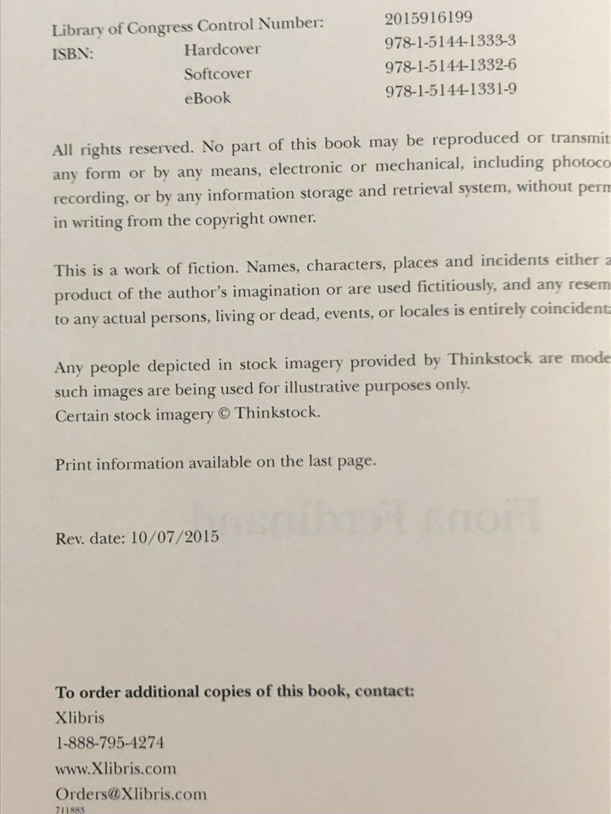 Wild Drama: by Ferdinand, Fiona – English, NEW, Hardcover/Dust Jacket, SIGNED