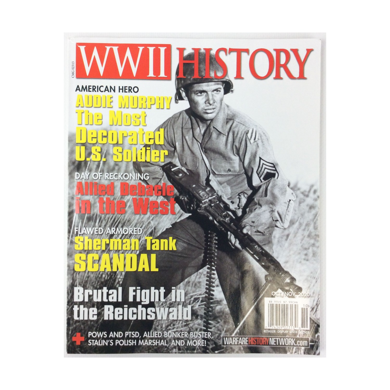 Sovereign WWII History Vol. 19, #6 “Audie Murphy – The Most Decorated Mag VG+
