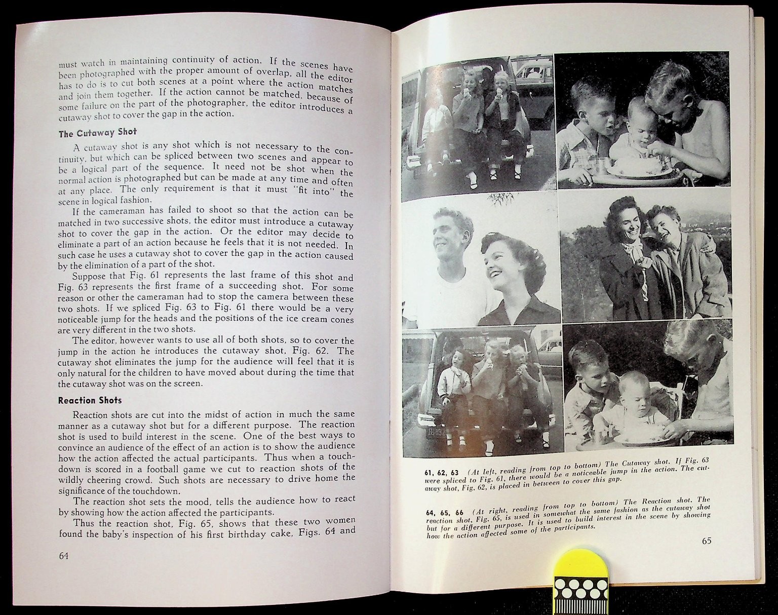Editing Your Color Movies George W. Cushman 1959 First Edition Filmmaking 8mm
