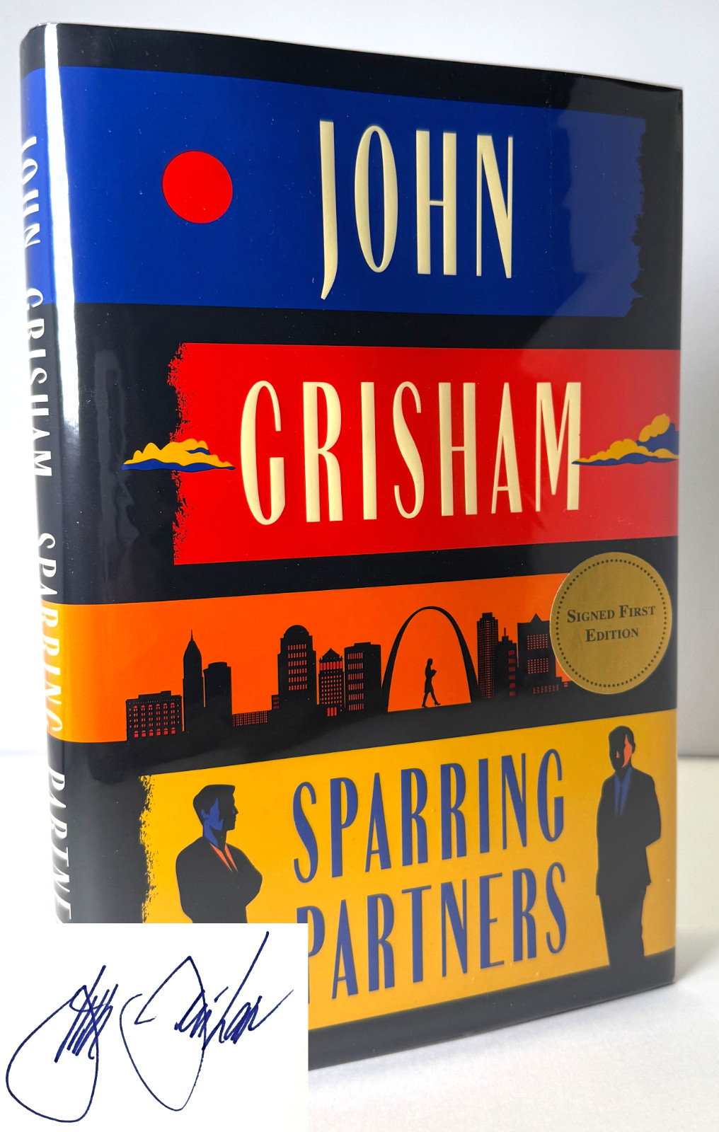 Sparring Partners SIGNED by John Grisham 2022 1st ed 1st printing in Mylar, Fine