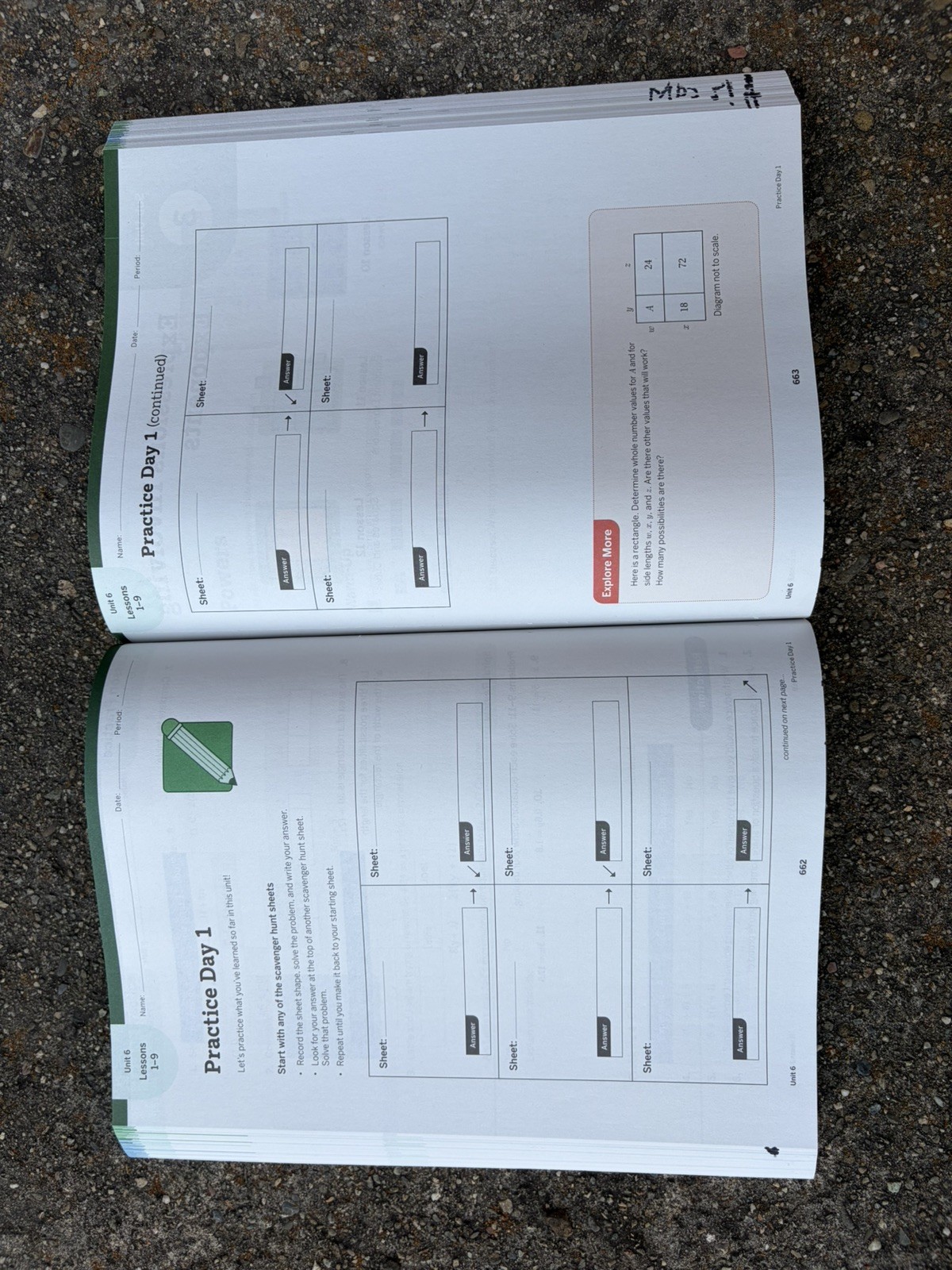 Amplify Desmos Math Student Edition: Grade 6 Volume 2