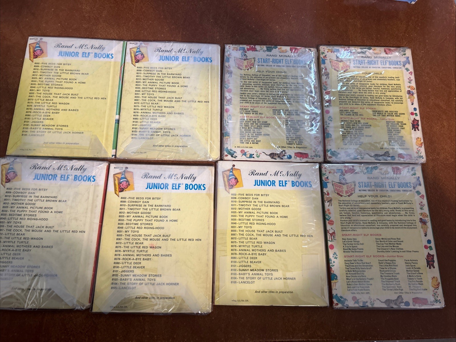 Vintage Junior Elf Rand McNally & Tell a Tale Whitman Children’s – 18 Books