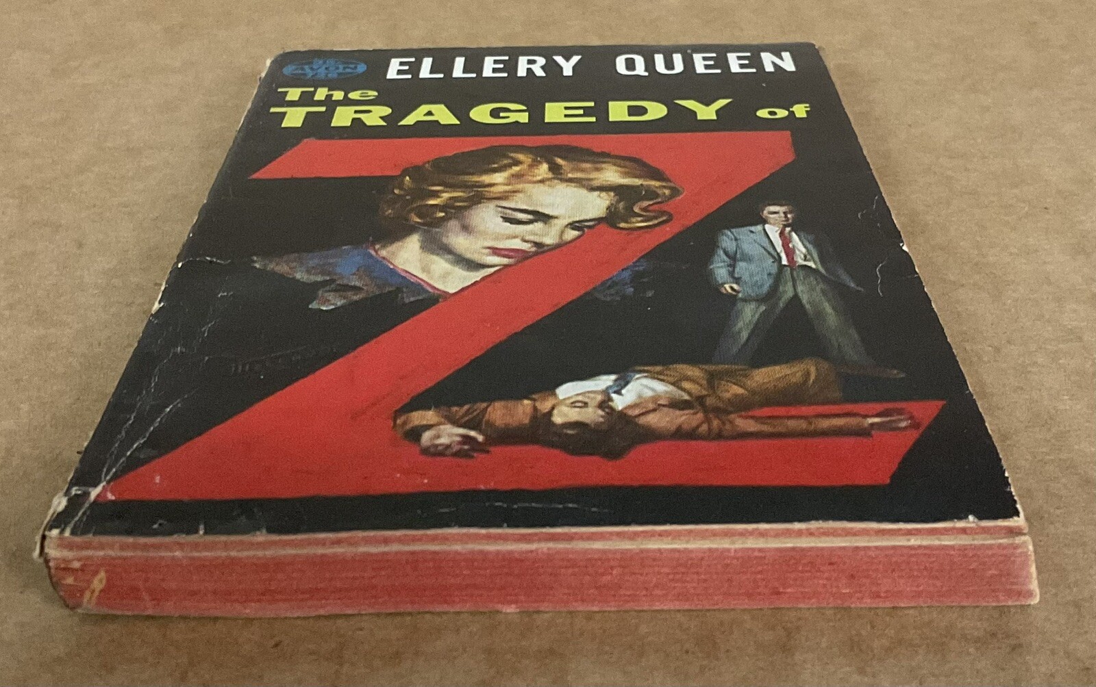 THE TRAGEDY OF Z VINTAGE PAPERBACK (1933) Avon #726; Ellery Queen; VG