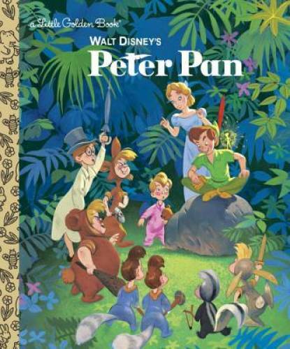 Walt Disney’s Peter Pan (Disney Peter Pan) (Little Golden Book) – GOOD
