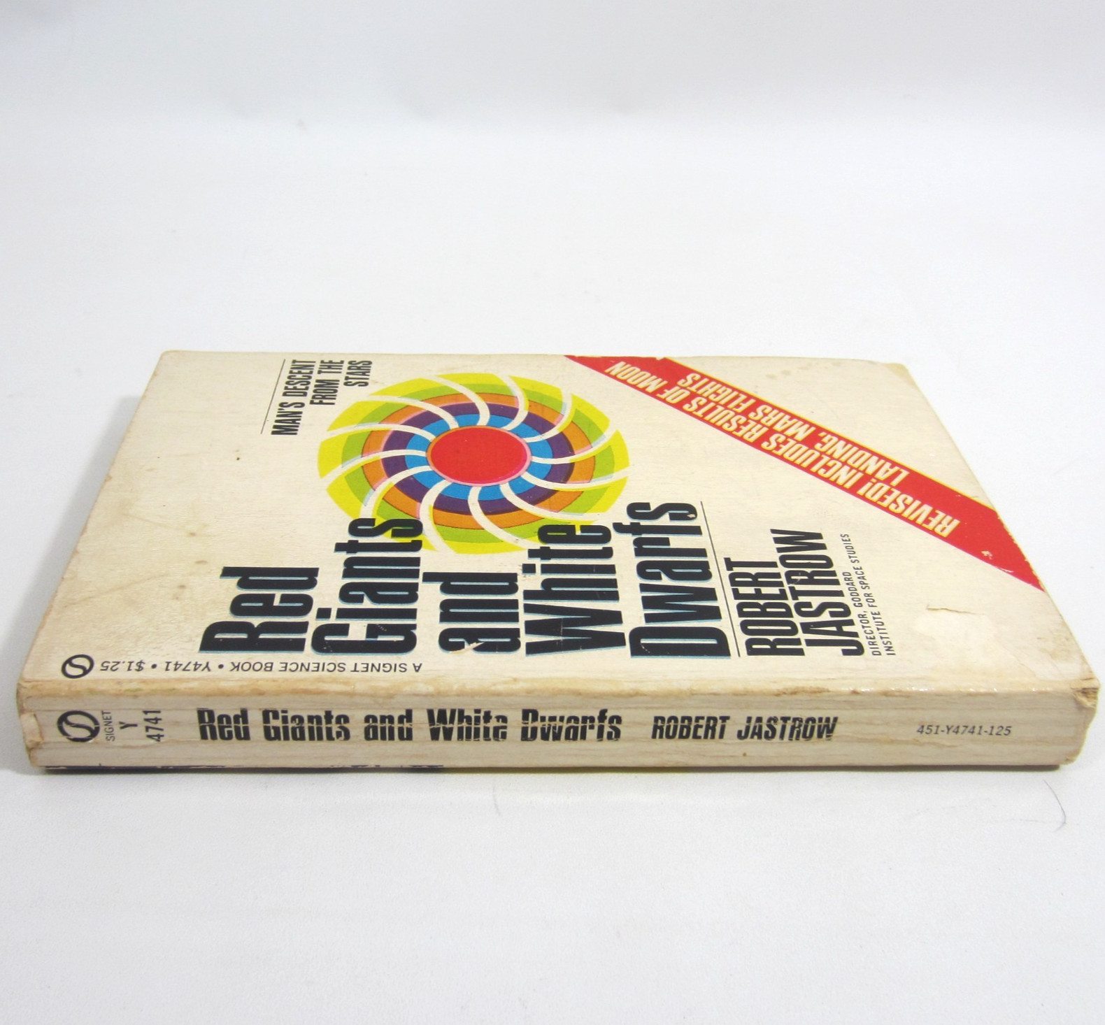 RED GIANTS and WHITE DWARFS Mans Descent From the Stars Robert Jastrow 1969 PB