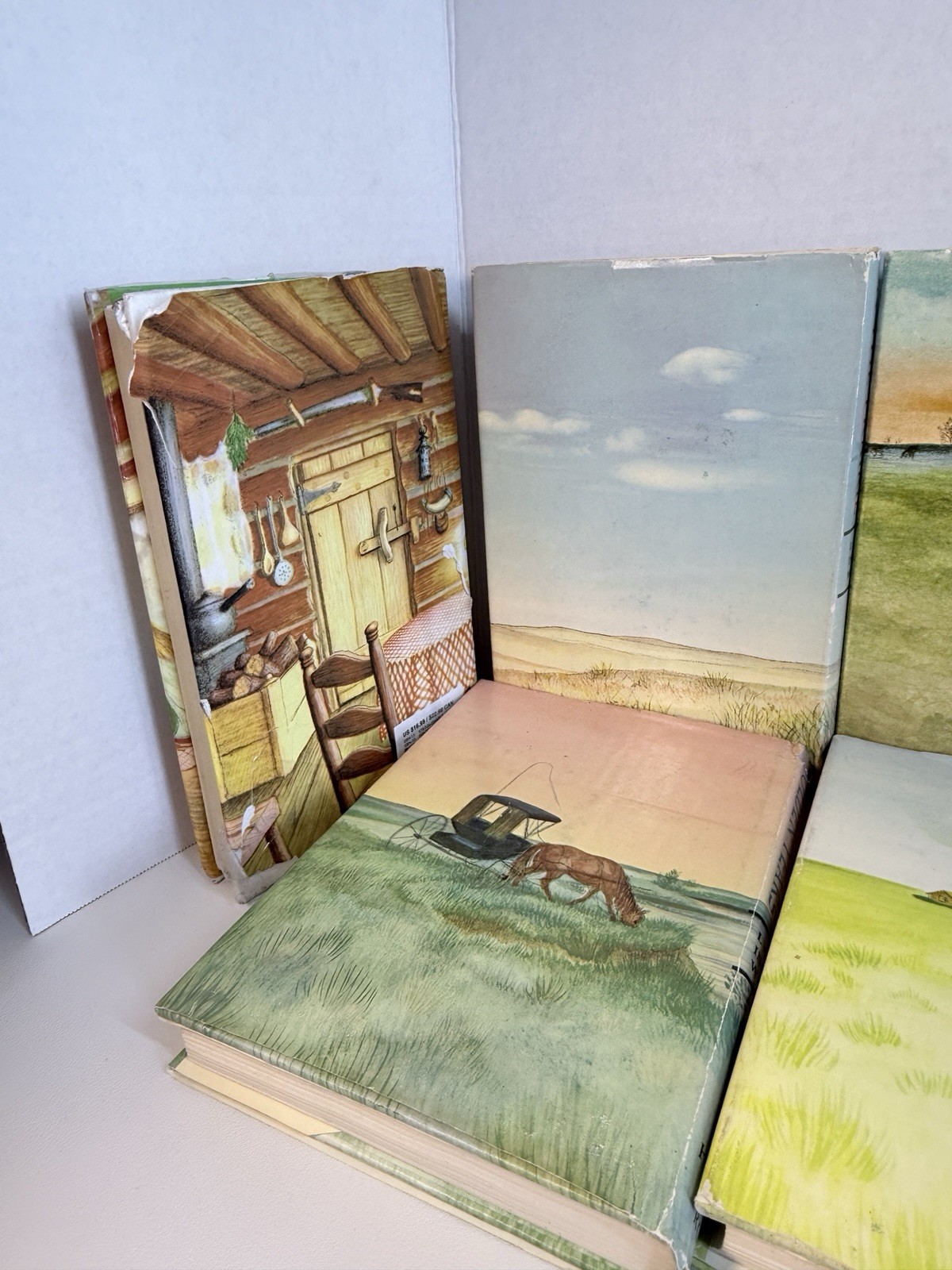 Little House on the Prairie Laura Ingalls Wilder Lot of 7 Hardcover Books 1950s