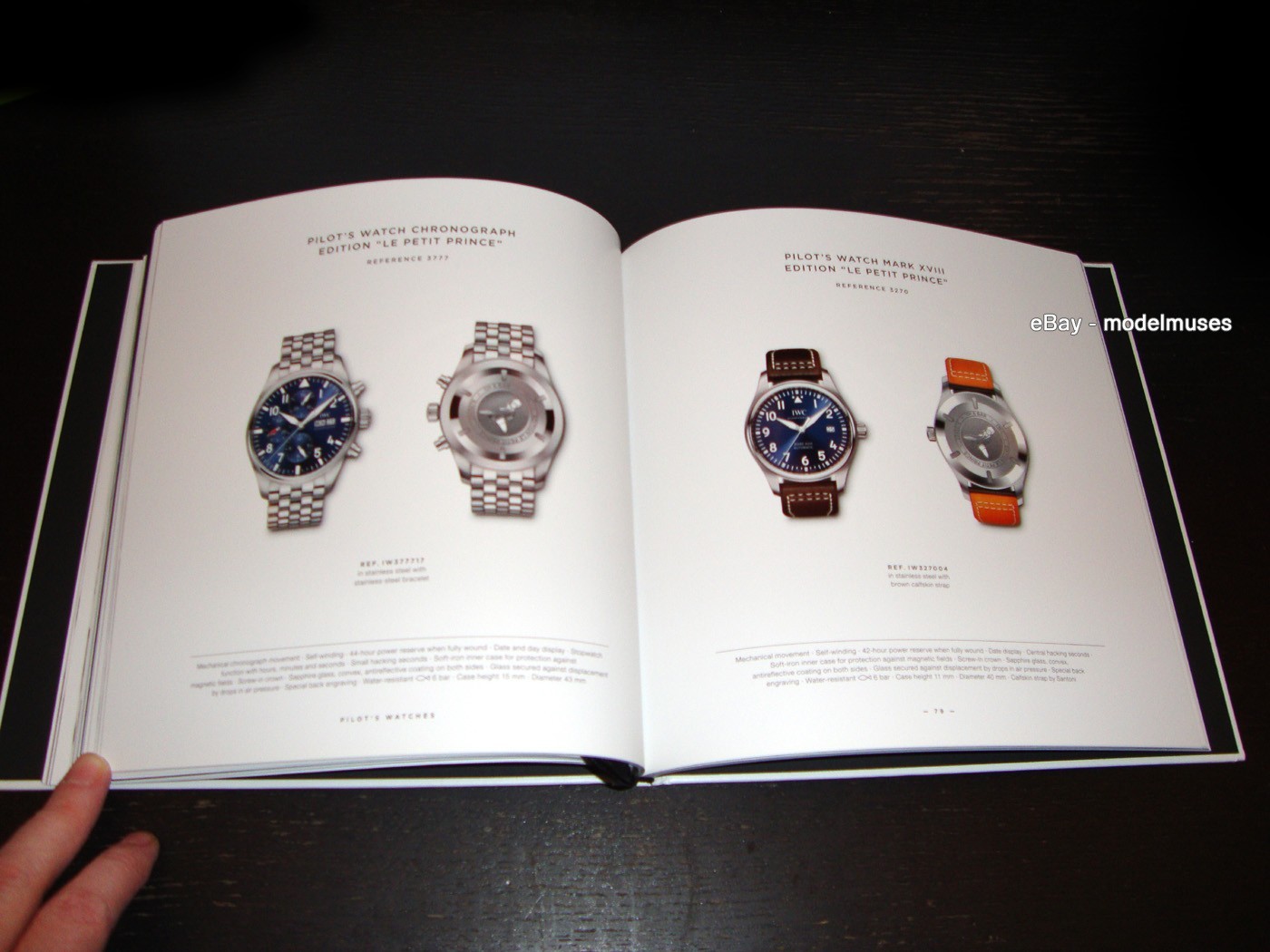 IWC SCHAFFHAUSEN Luxury Watch HARDCOVER CATALOG 2017 2018 – 138 Pages