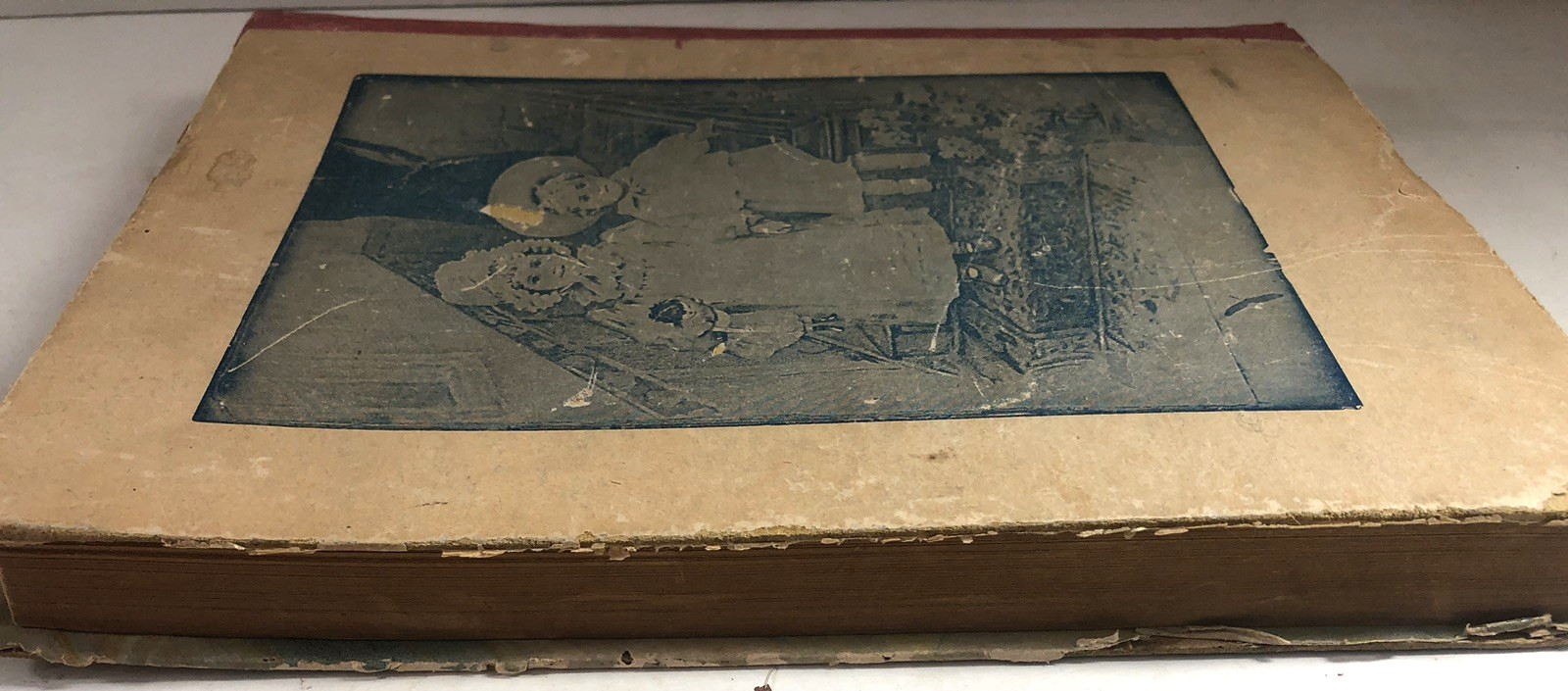 Robinson Crusoe Vintage Primitive Hard Cover Classic Book 1909 Daniel Defoe