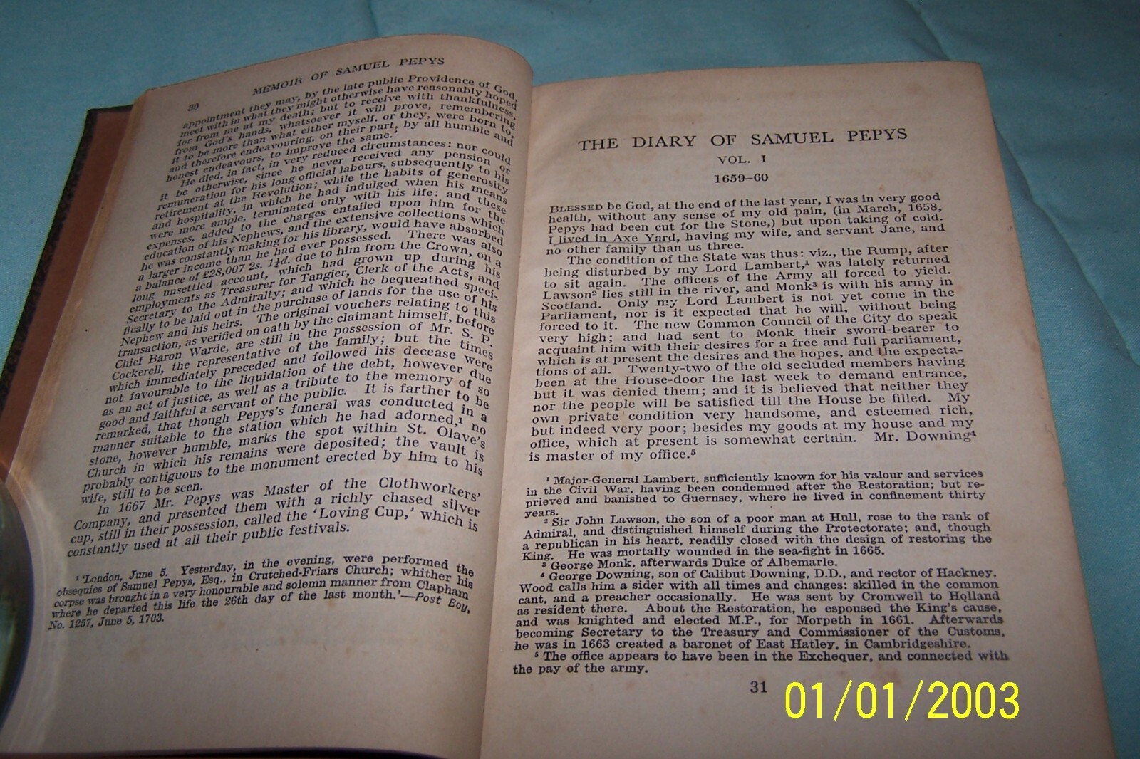 The diary and correspondence of Samuel Pepys Volume 1, Odhams Press Limited Lon