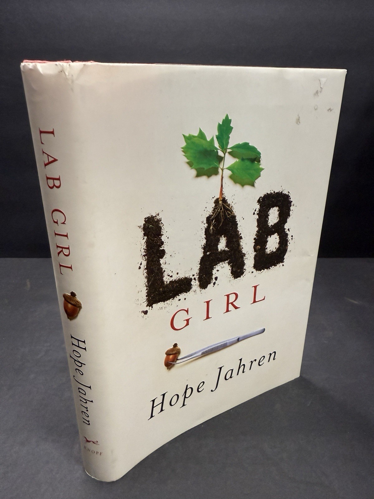 Lab Girl Hope Jahren first edition like new Knopf 2016 biography