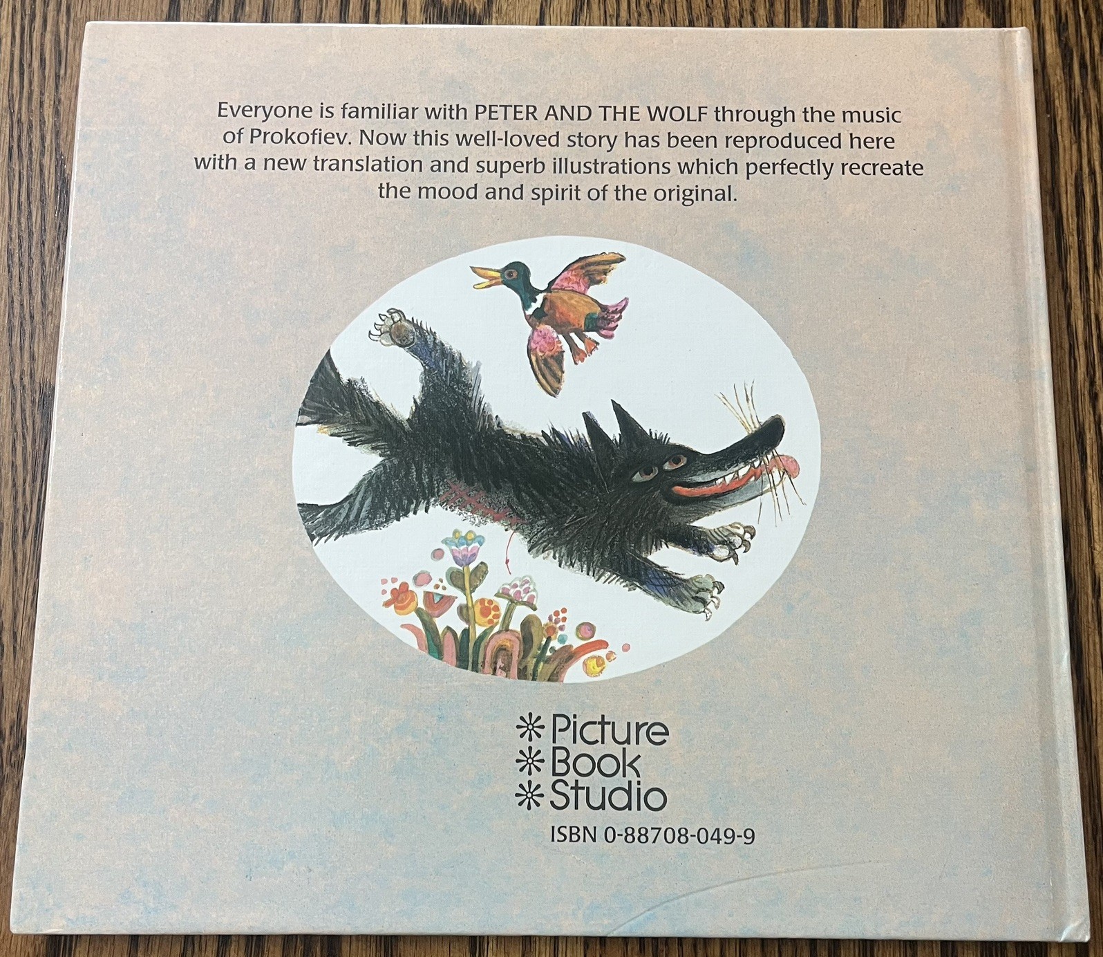 PETER & THE WOLF : Sergei Prokofiev: illus Josef Palecek : vintage : hardcover