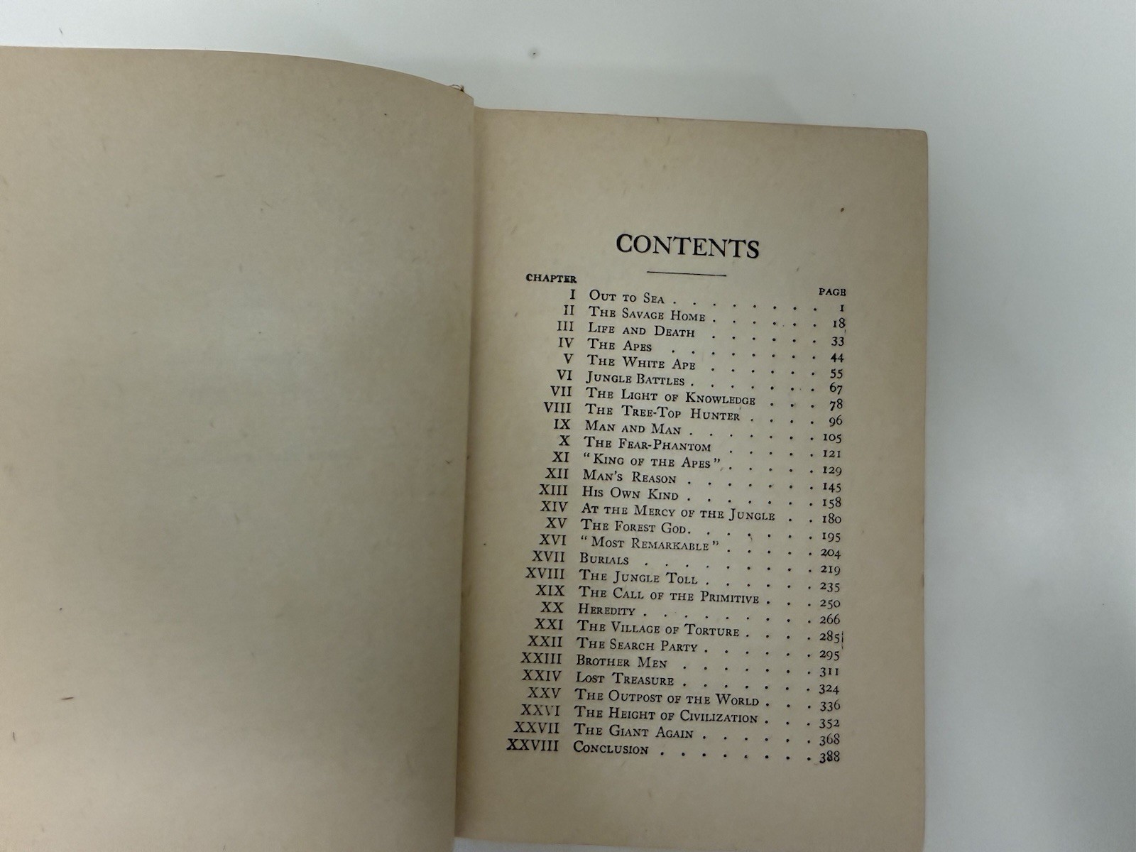 Tarzan of the Apes Edgar Rice Burroughs A.L. Burt Early HC 1914 Frontispiece