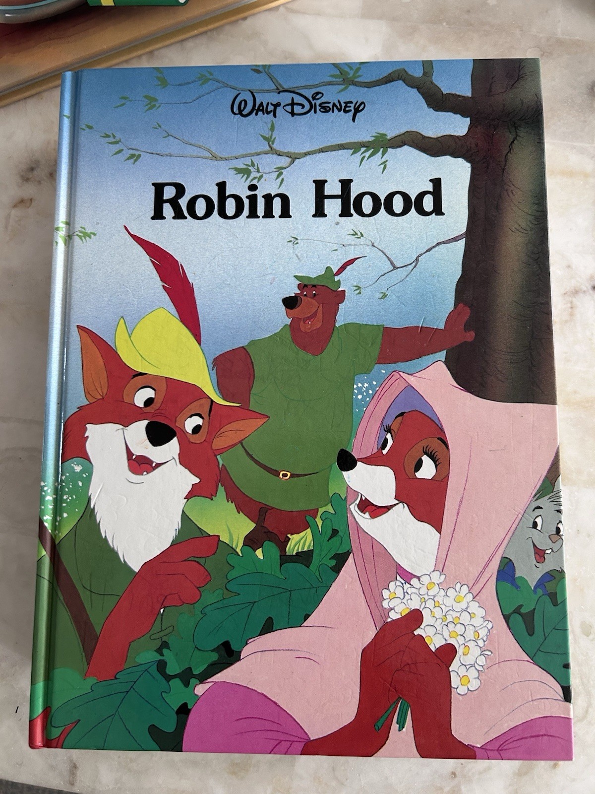 Lot of 5 Walt Disney Oversize Hardcover Books Gallery And Twin Books Robin Hood
